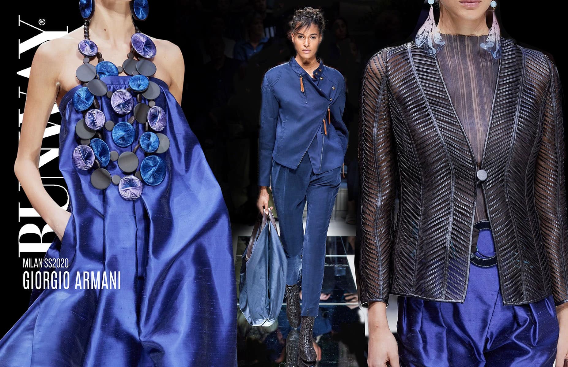 Giorgio Armani Primavera Verano 2020 Milán por Runway Revistas