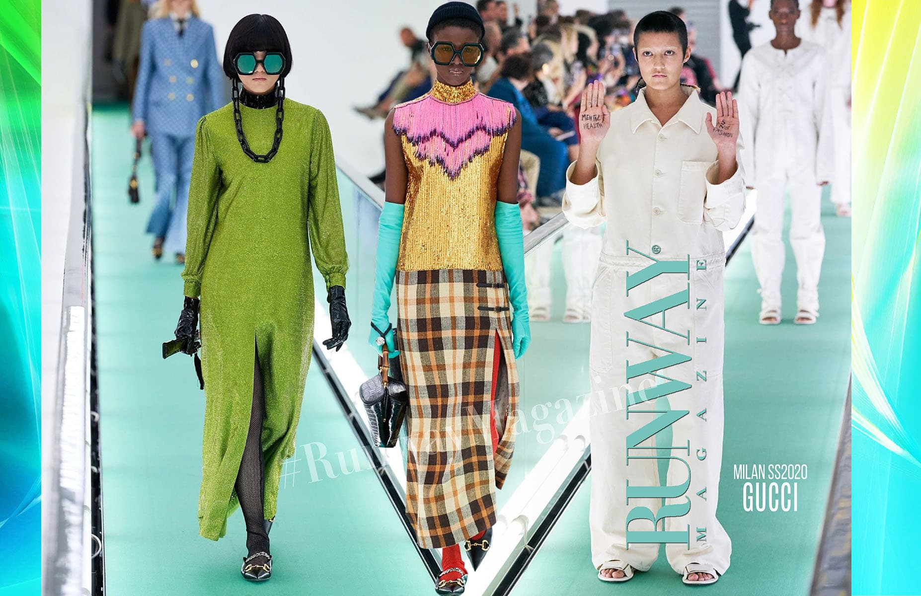 Gucci Printemps Été 2020 Milan par Runway Magazine