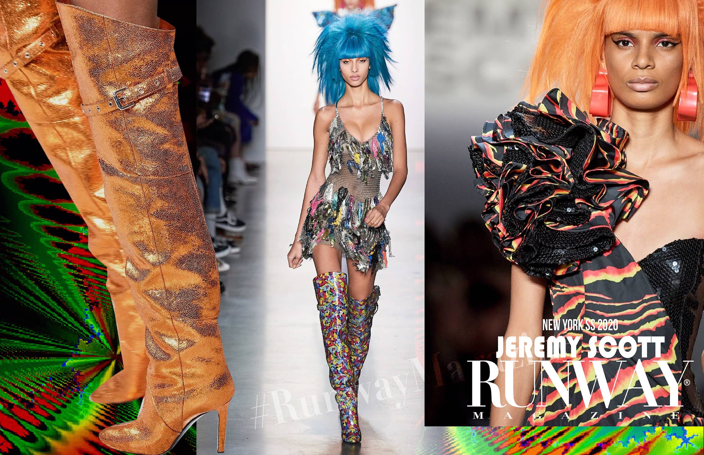 Jeremy Scott Frühling Sommer 2020 New York von Runway Magazin