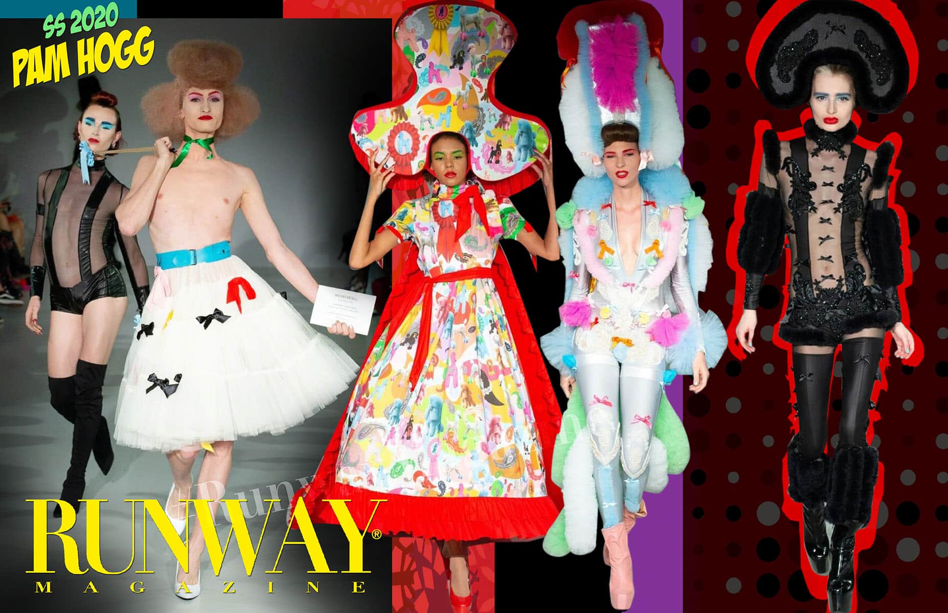 Pam Hogg Primavera Verano 2020 Londres por RUNWAY REVISTA