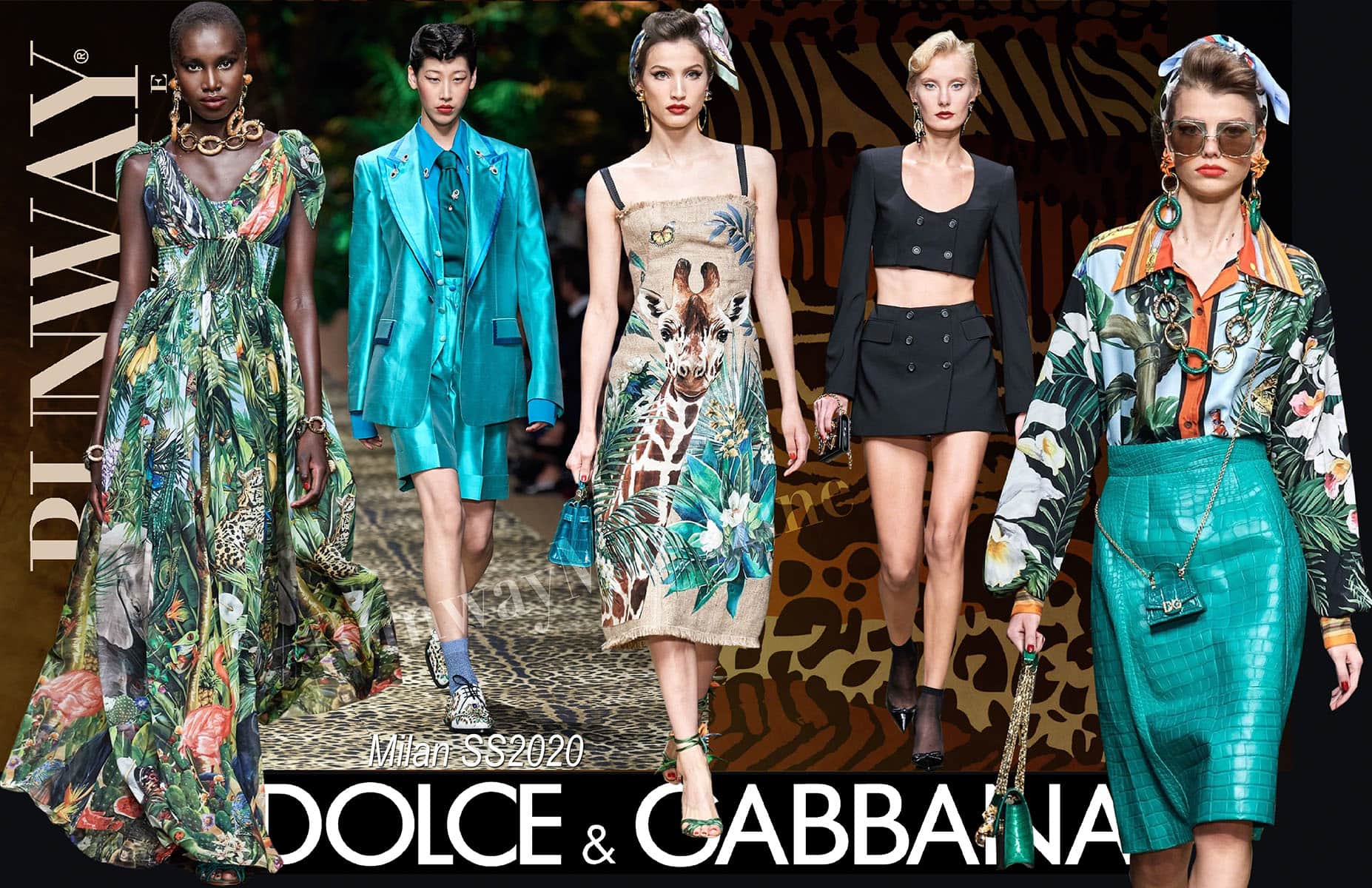 Dolce Gabbana Frühling Sommer 2020 Mailand von Runway Magazin