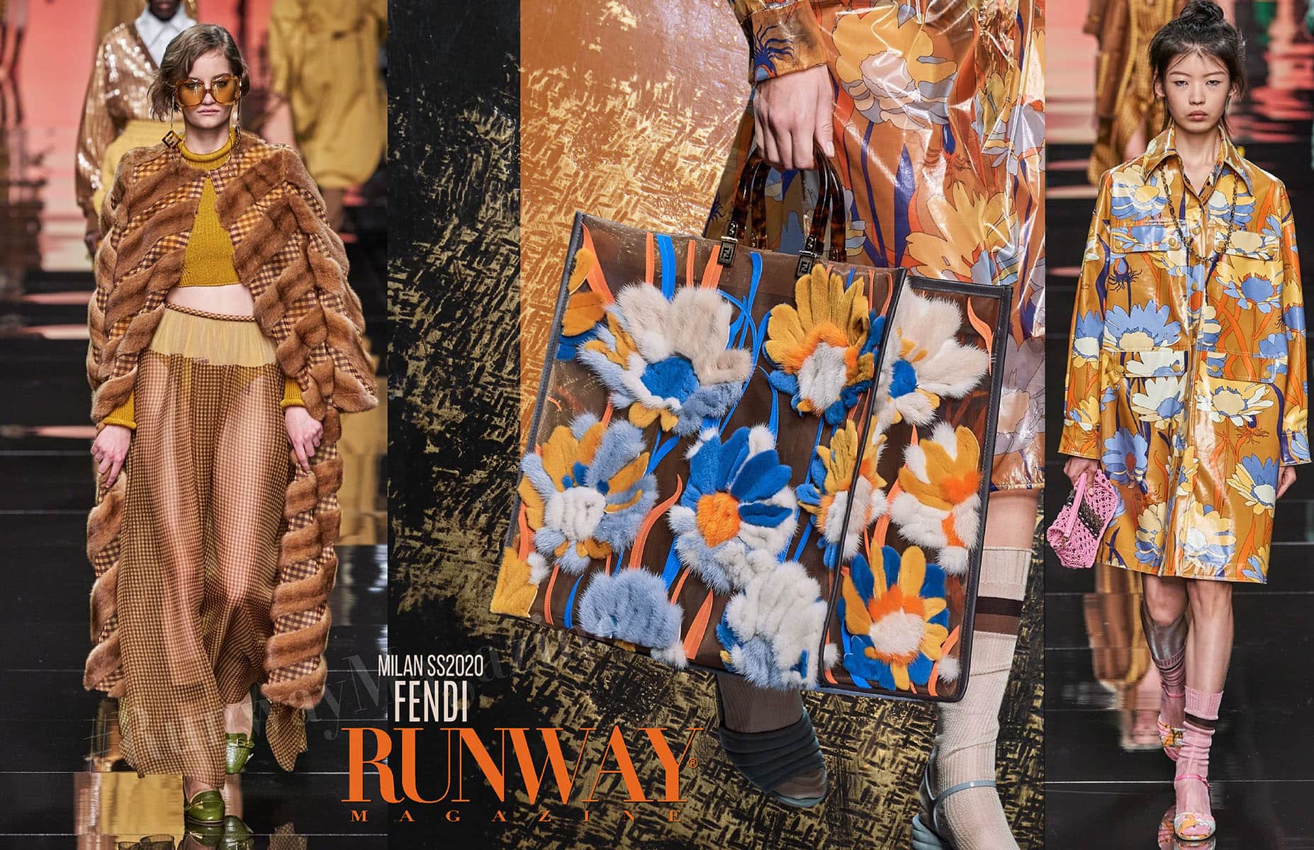 フェンディ 春夏 2020 ミラノ Runway 雑誌