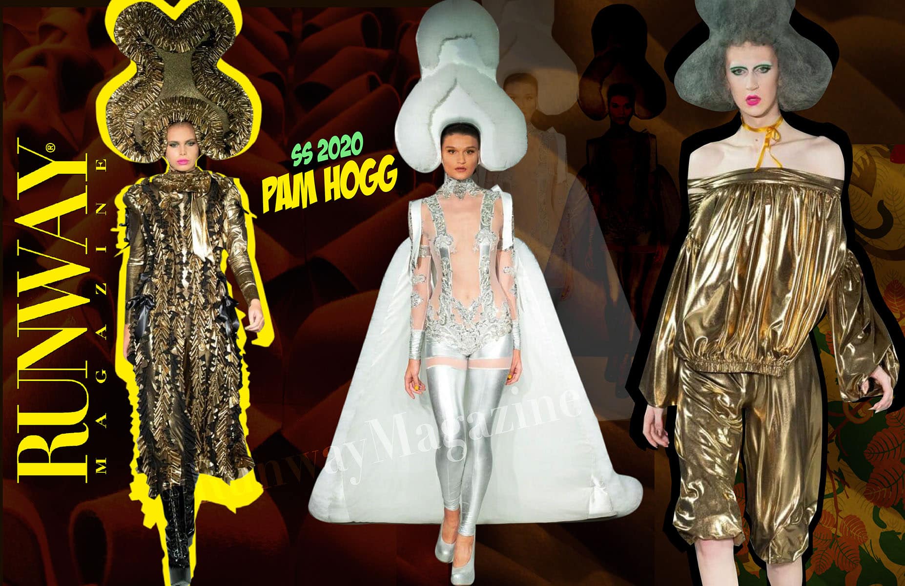 Pam Hogg Primavera Verano 2020 Londres por RUNWAY REVISTA