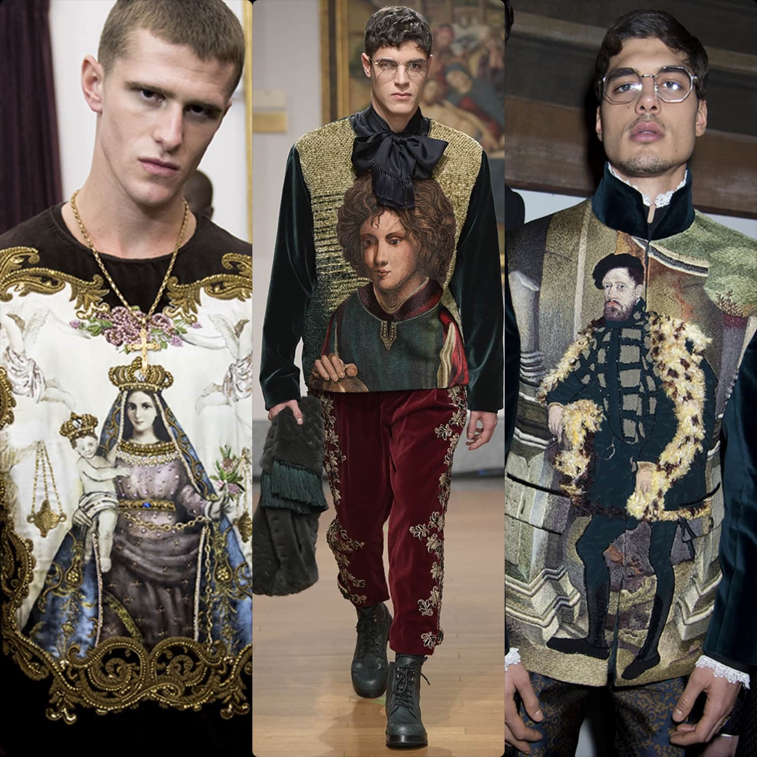 Dolce Gabbana Alta Sartoria 2019 Milan Pinacoteca by RUNWAY MAGAZINE