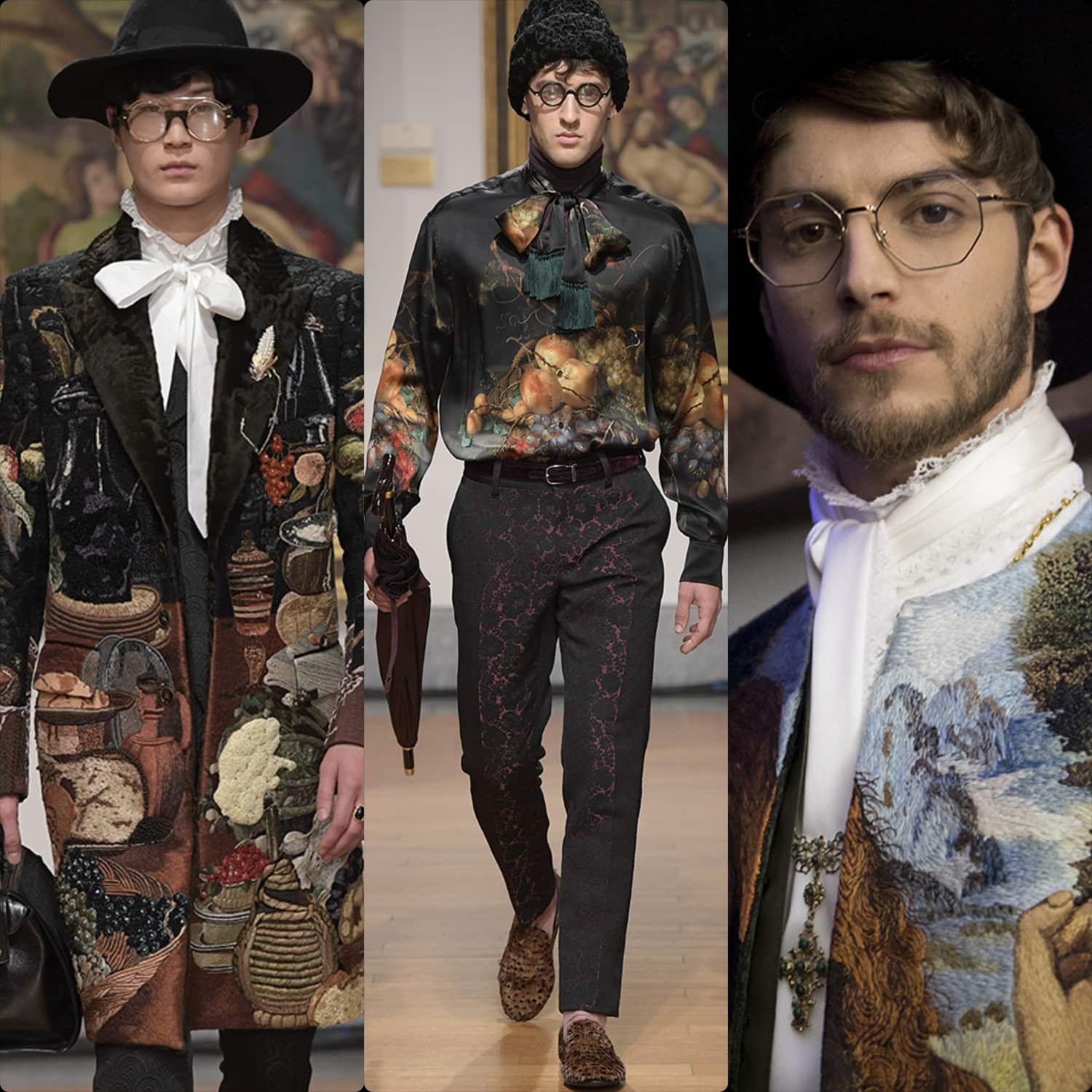 Dolce Gabbana Alta Sartoria 2019 Milan Pinacoteca by RUNWAY MAGAZINE