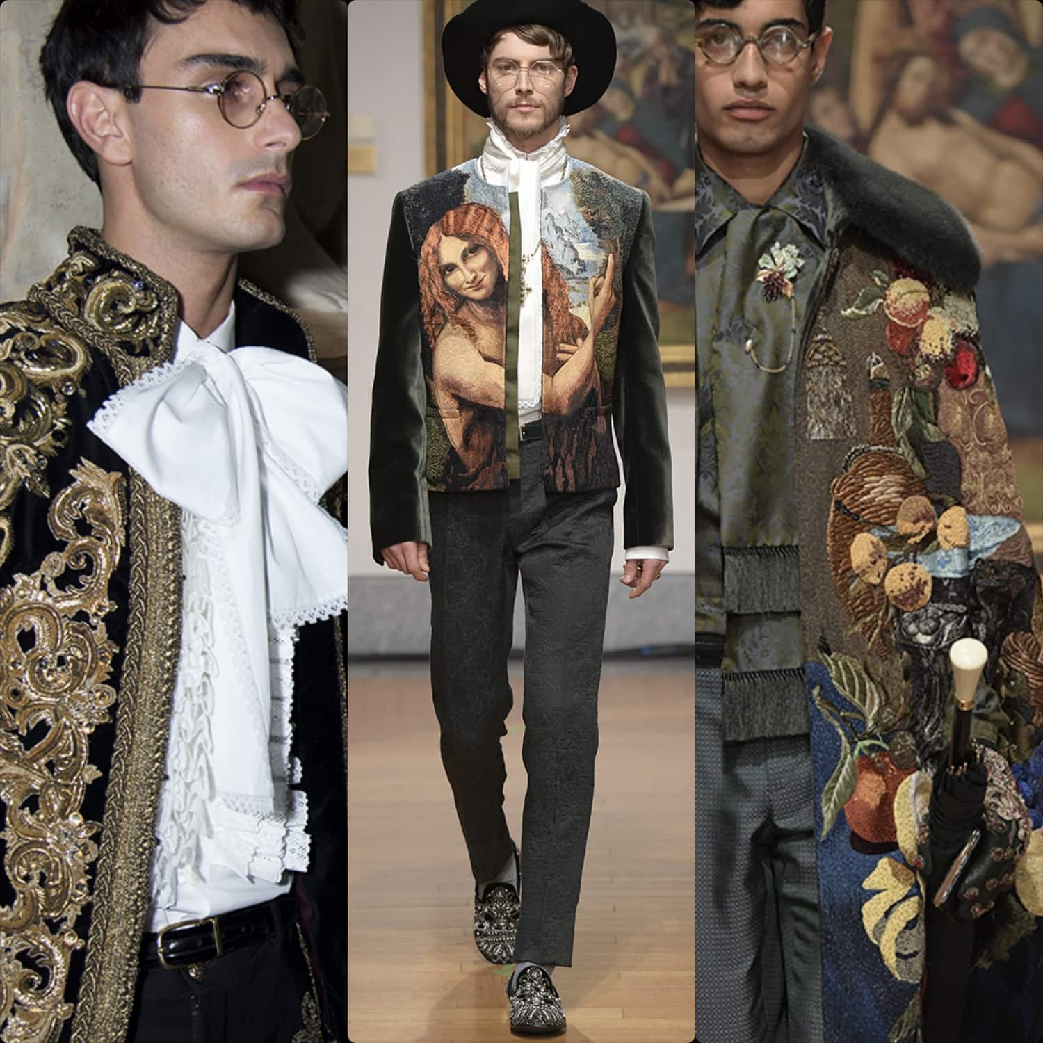 Dolce Gabbana Alta Sartoria 2019 Milan Pinacoteca by RUNWAY MAGAZINE