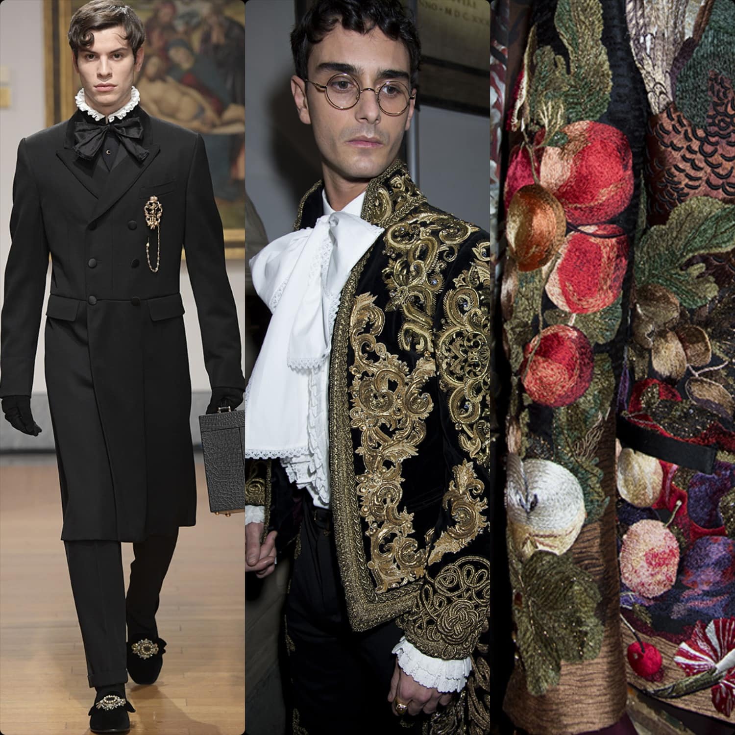 Dolce Gabbana Alta Sartoria 2019 Milan Pinacoteca by RUNWAY MAGAZINE