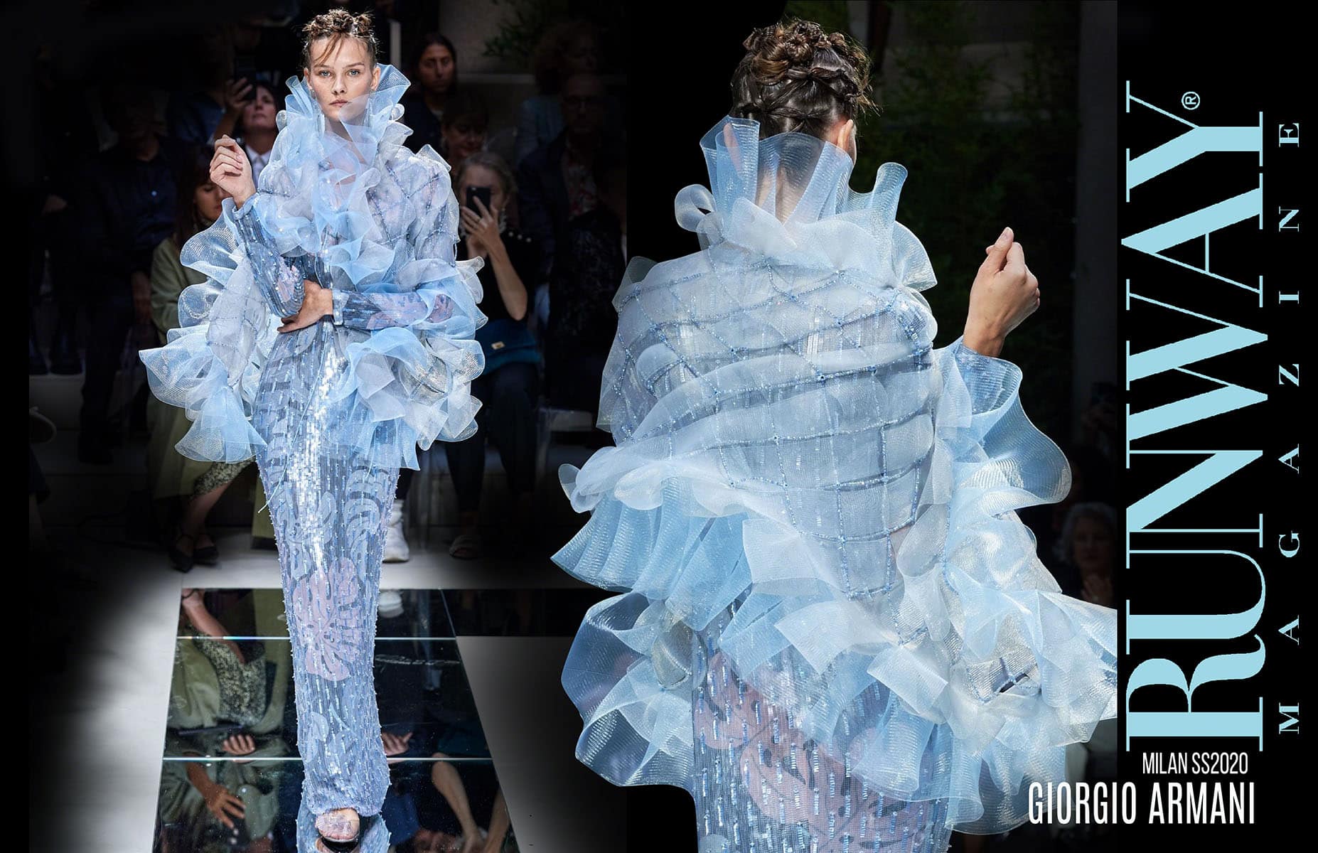 Giorgio Armani Primavera Verano 2020 Milán por Runway Revistas