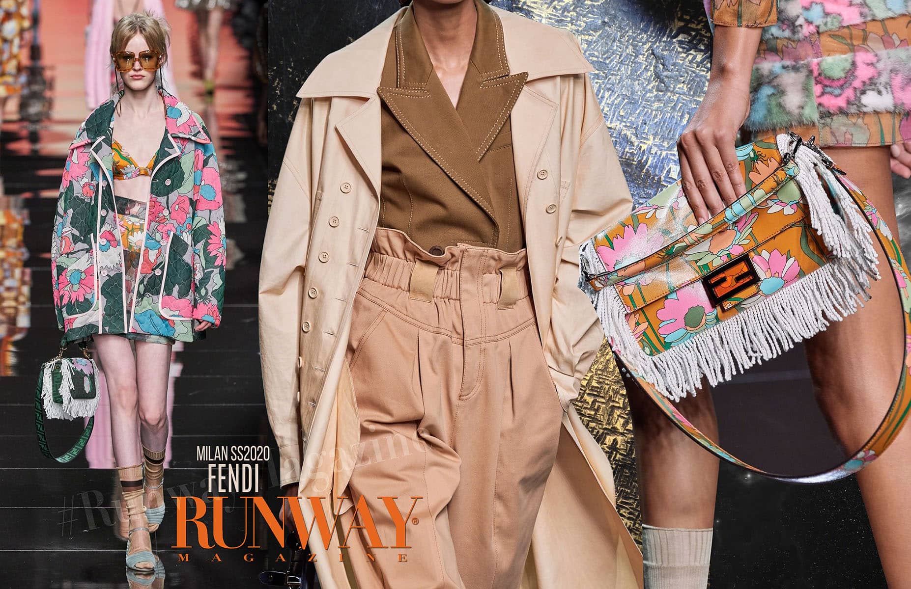 フェンディ 春夏 2020 ミラノ Runway 雑誌