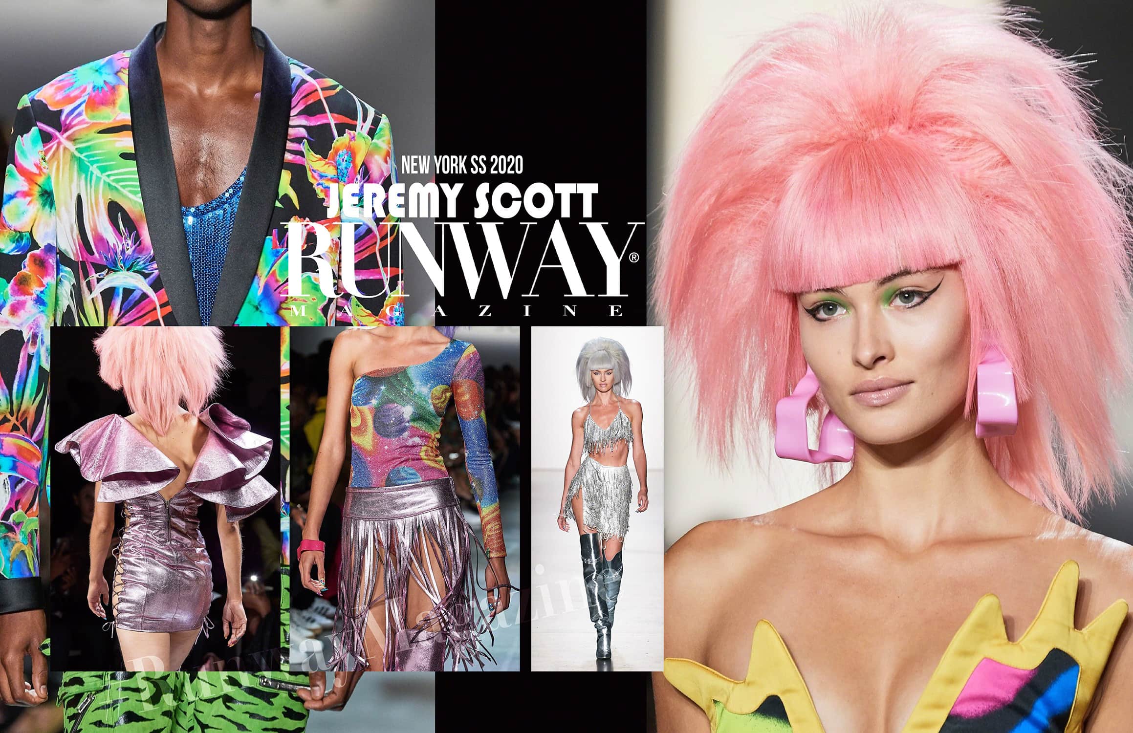 Jeremy Scott Frühling Sommer 2020 New York von Runway Magazin