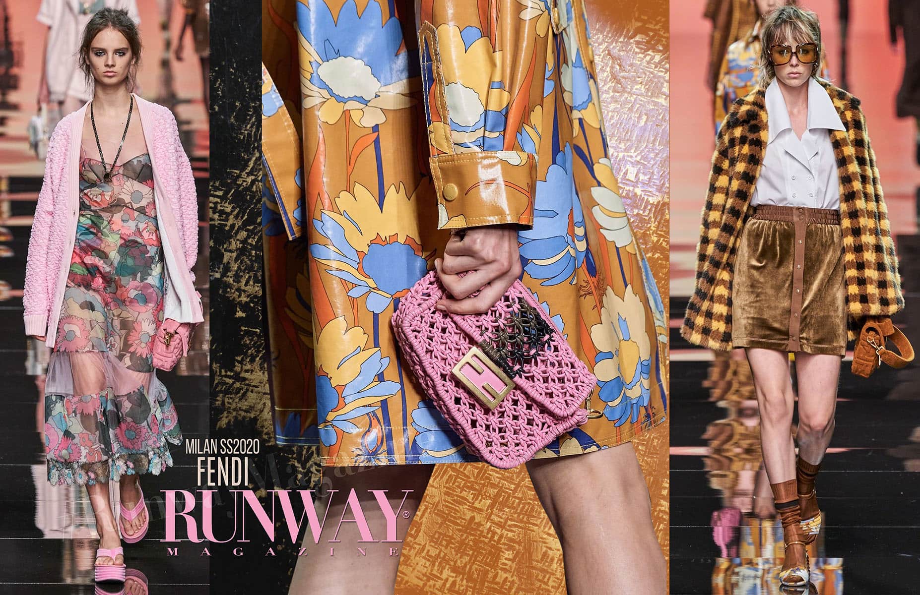 フェンディ 春夏 2020 ミラノ Runway 雑誌