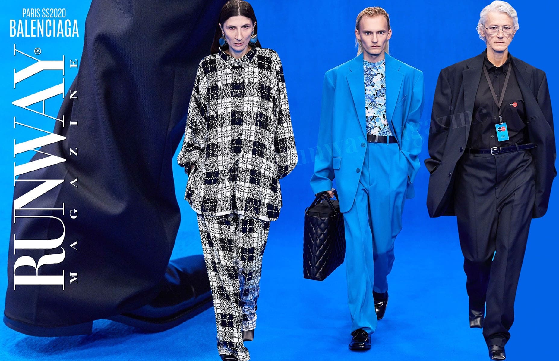 Balenciaga Primavera Verano 2020 París por RUNWAY REVISTA