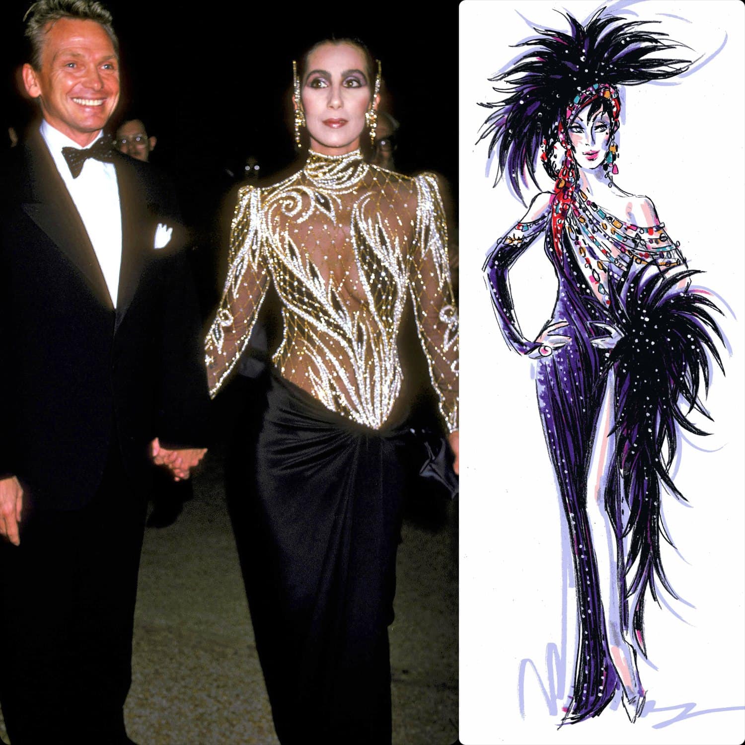 Bob Mackie und Cher - Freundschaft Ihres Lebens