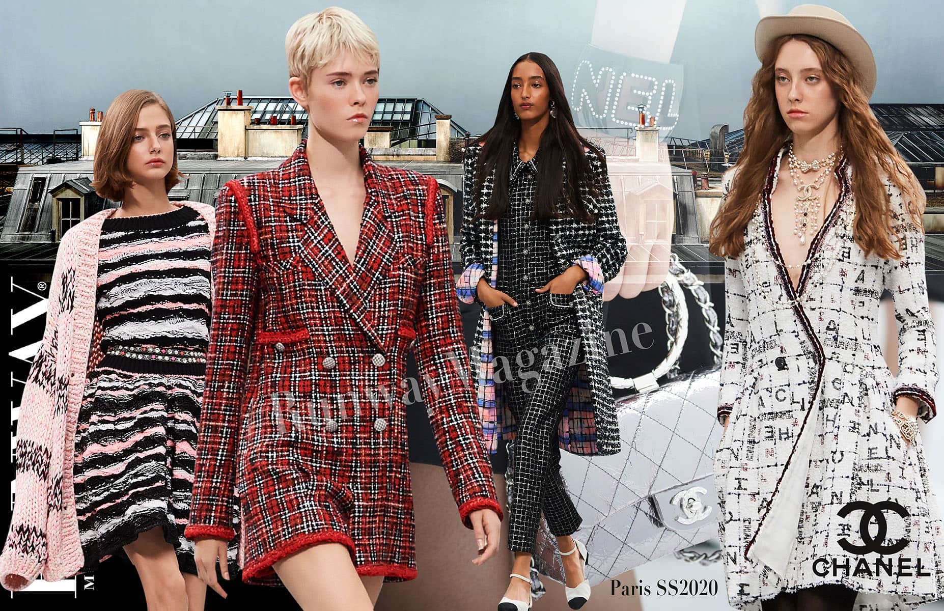 Chanel Frühling Sommer 2020 Paris von RUNWAY MAGAZIN