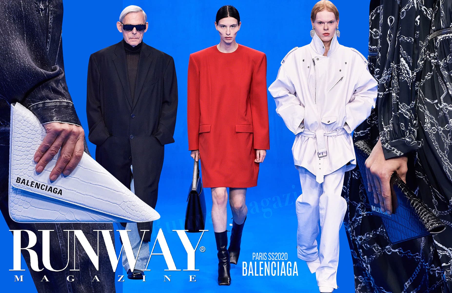 Balenciaga Primavera Verano 2020 París por RUNWAY REVISTA