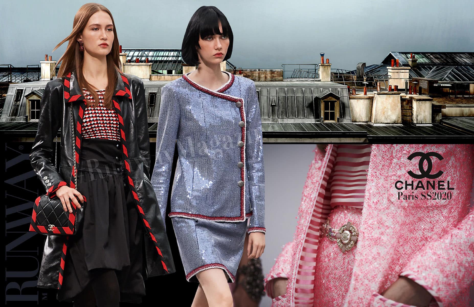 Chanel Frühling Sommer 2020 Paris von RUNWAY MAGAZIN