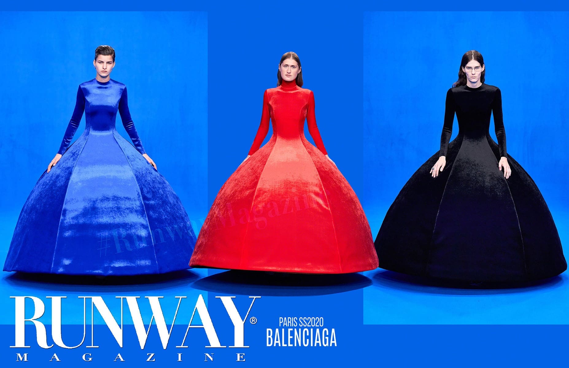 Balenciaga Primavera Verano 2020 París por RUNWAY REVISTA
