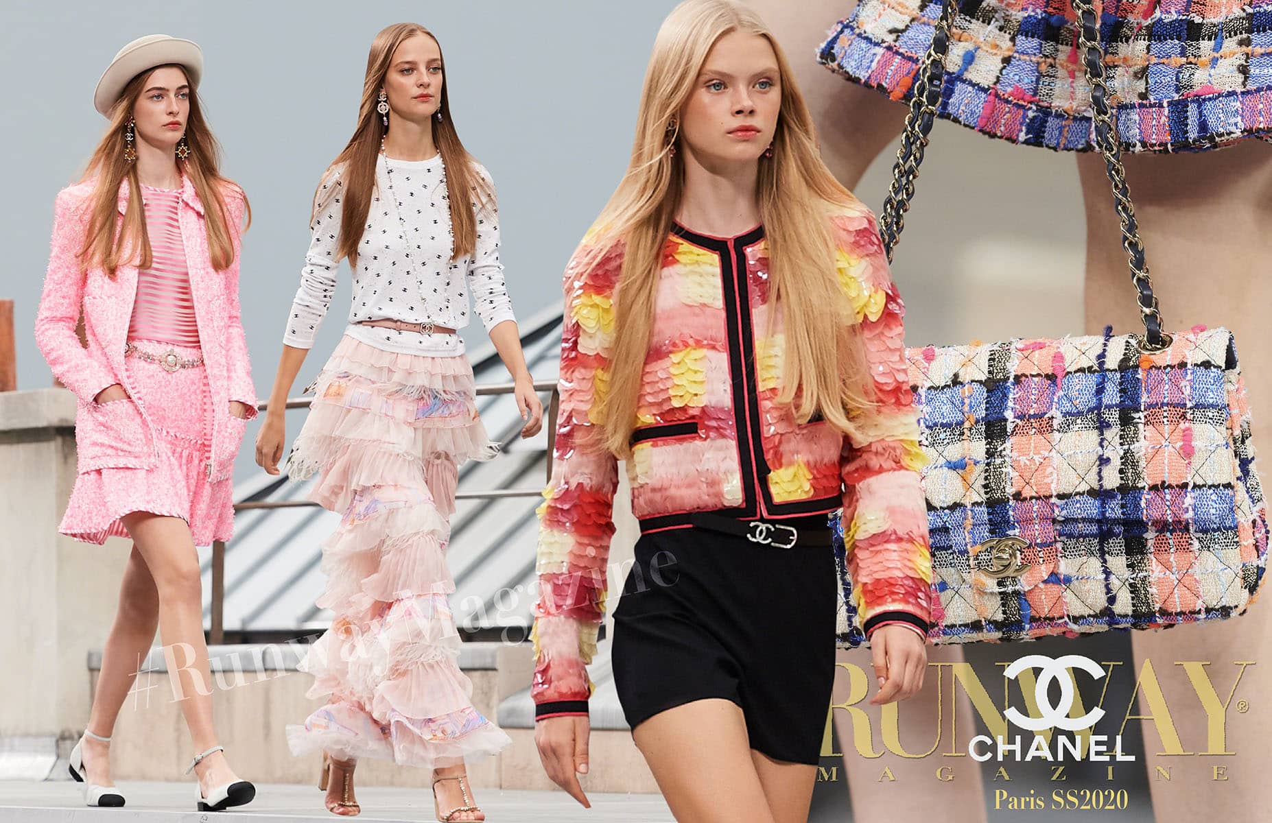 Chanel Frühling Sommer 2020 Paris von RUNWAY MAGAZIN