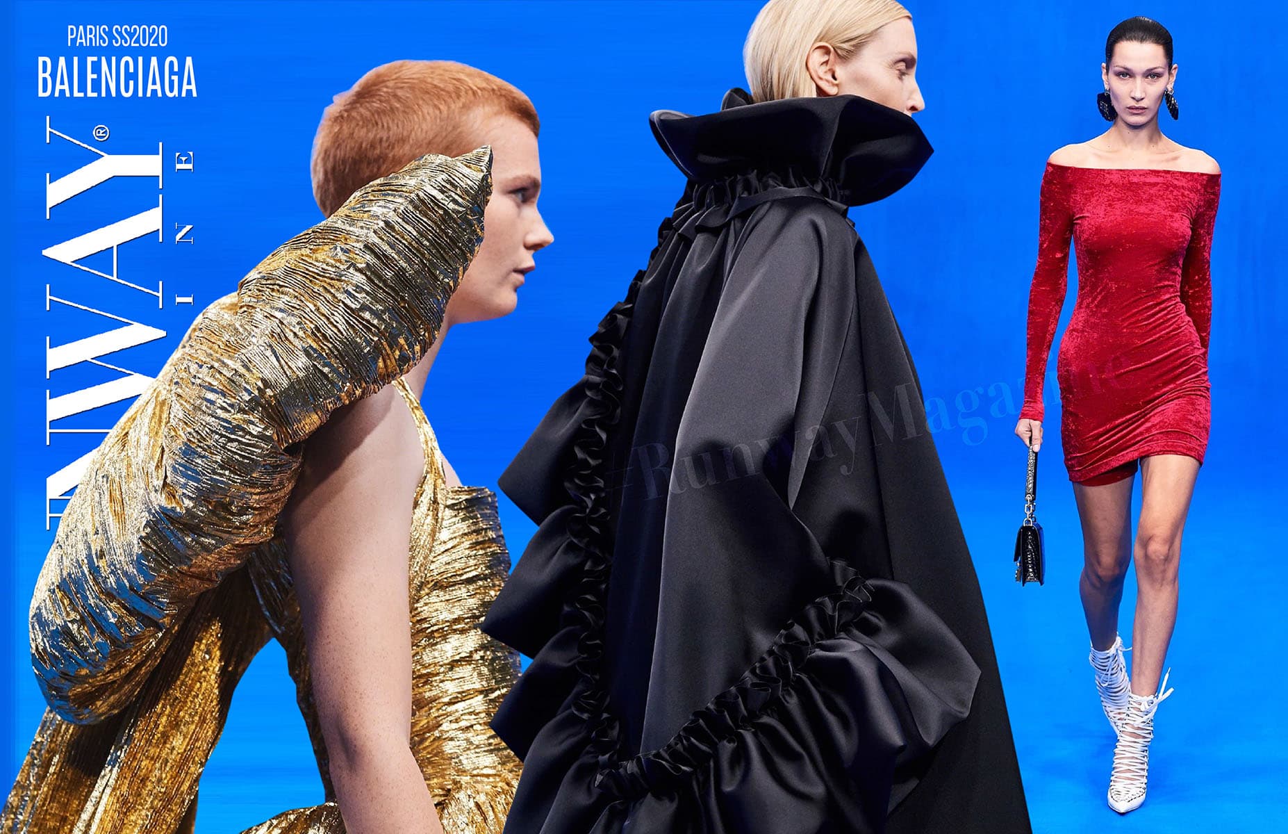 Balenciaga Primavera Verano 2020 París por RUNWAY REVISTA