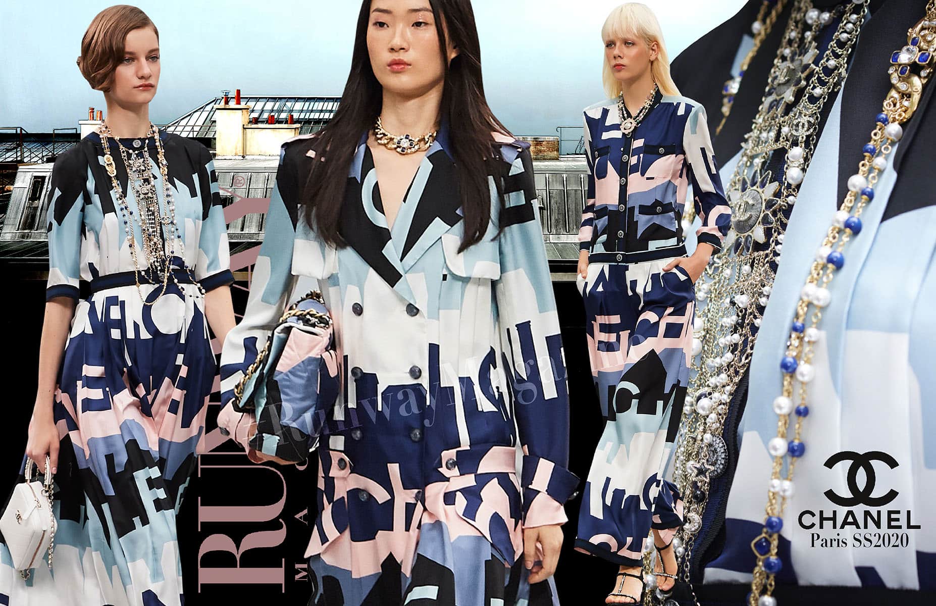 Chanel Frühling Sommer 2020 Paris von RUNWAY MAGAZIN