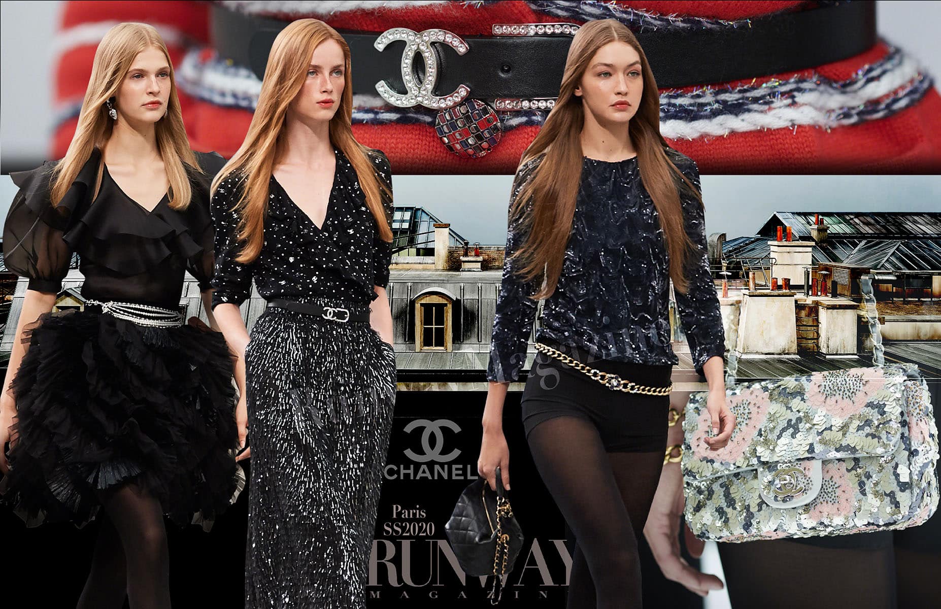 Chanel Frühling Sommer 2020 Paris von RUNWAY MAGAZIN