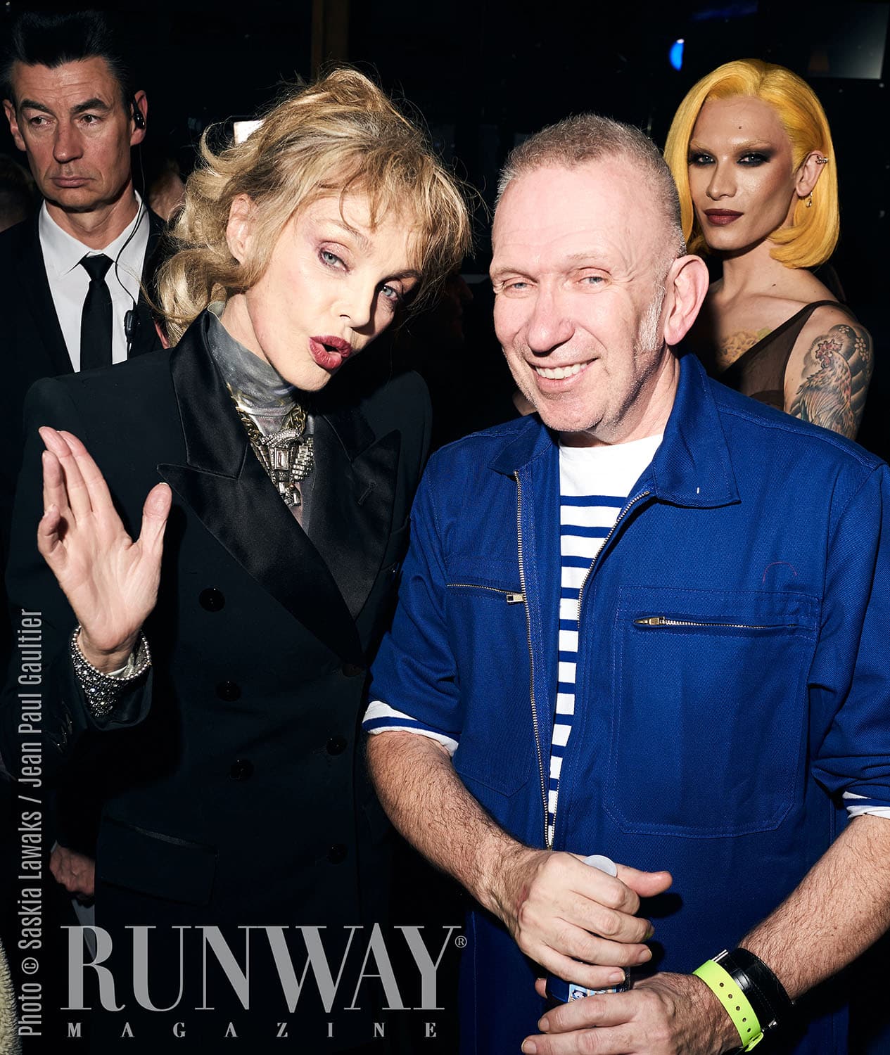 Arielle Dombasle, Jean Paul Gaultier by RUNWAY MAGAZINE