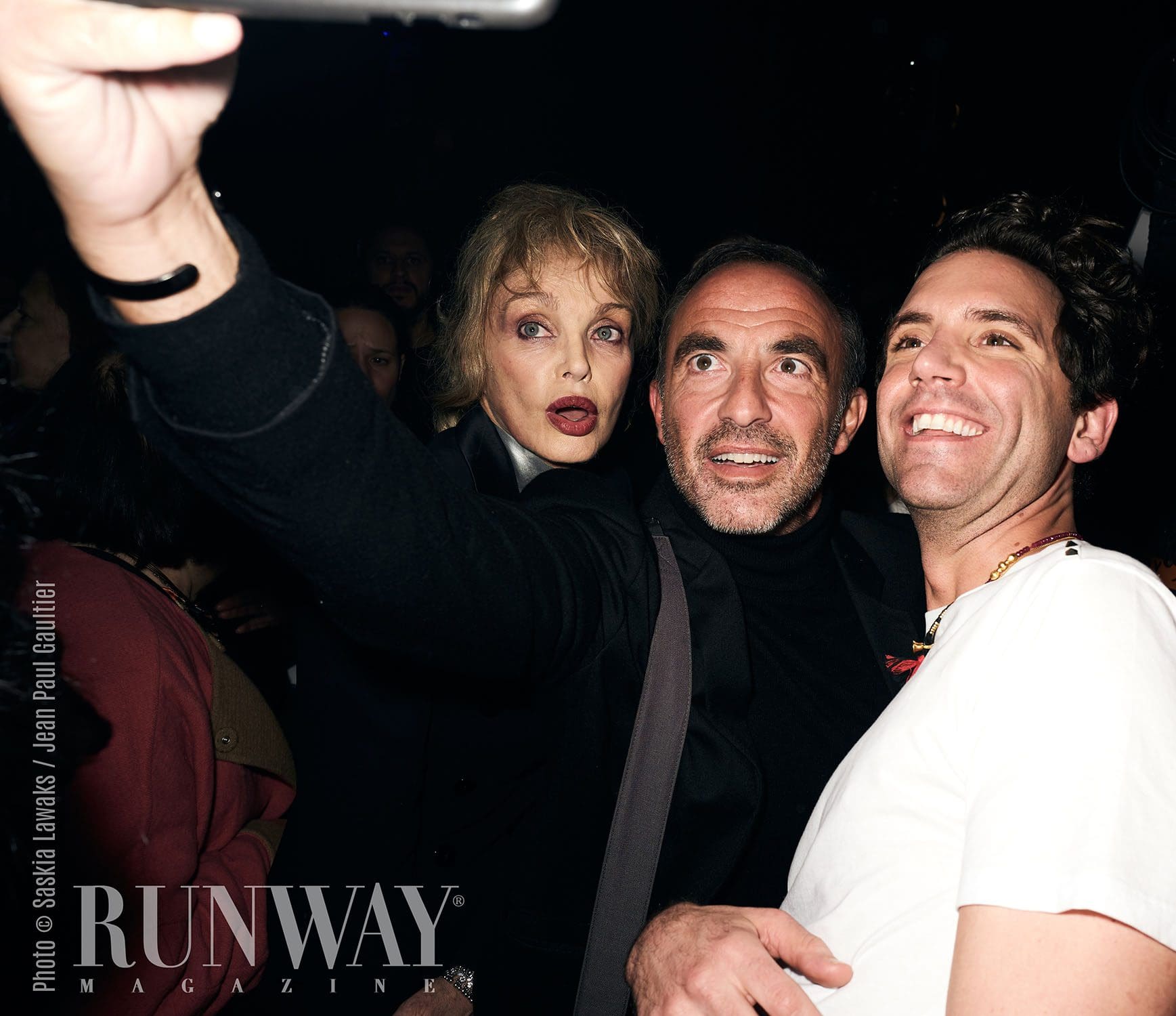 Arielle Dombasle, Mika by RUNWAY MAGAZINE