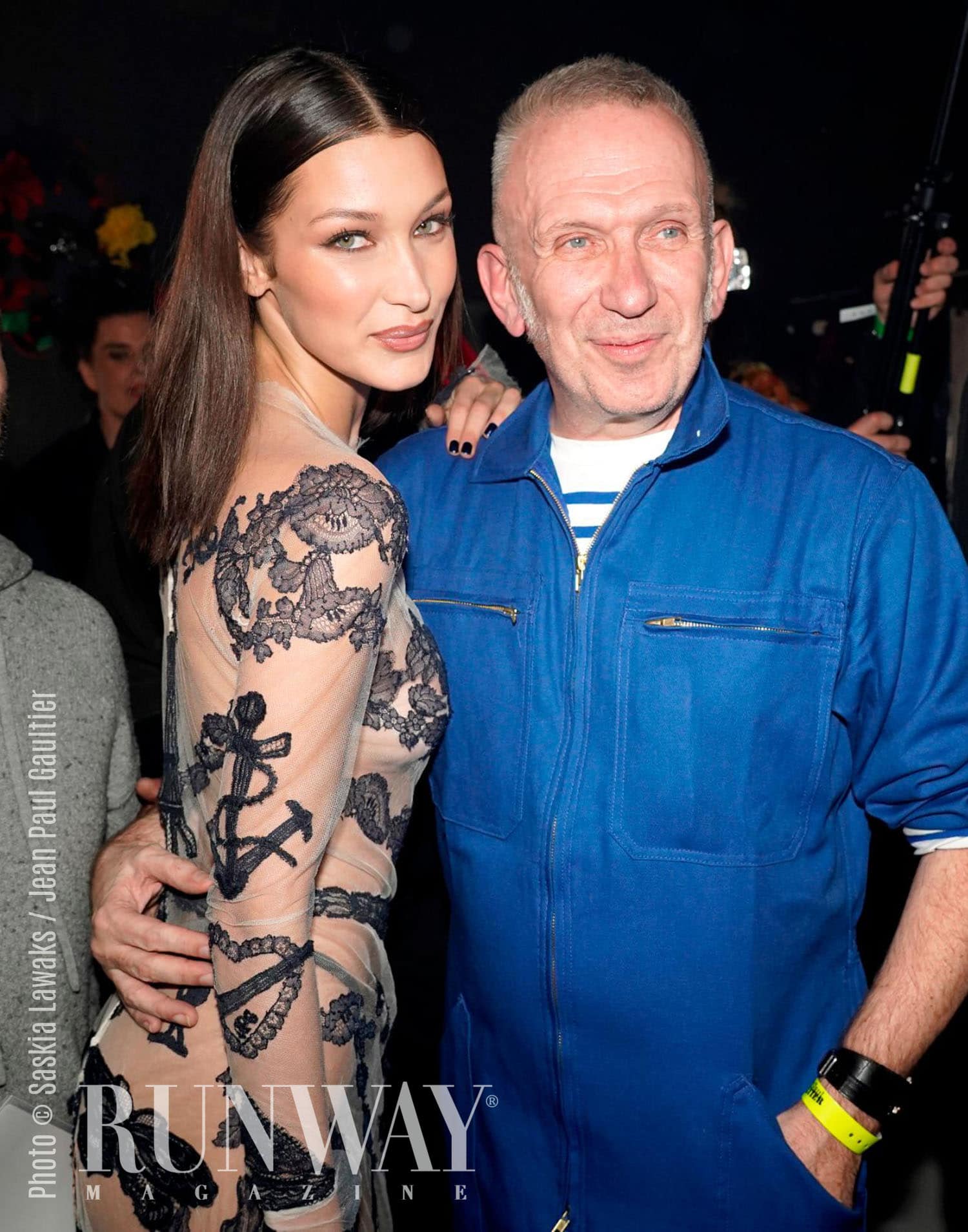 Bella Hadid, Jean Paul Gaultier by RUNWAY MAGAZINE