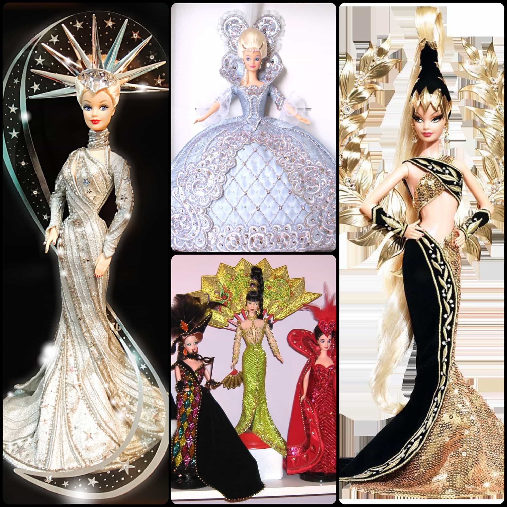 Bob Mackie Barbie Dolls Sammlung - Lady Liberty, Golden Legacy 1997-2009