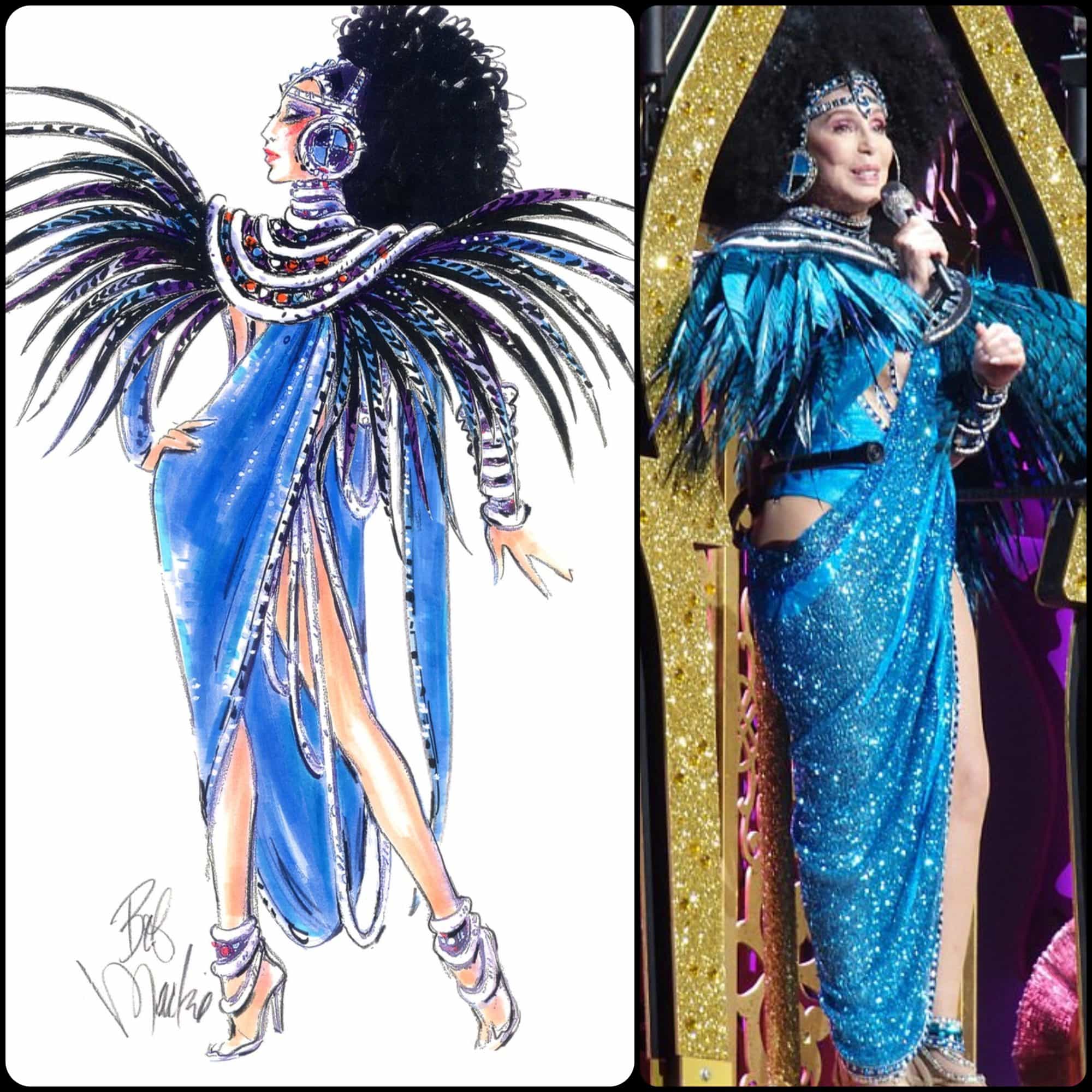 Bob Mackie für Cher