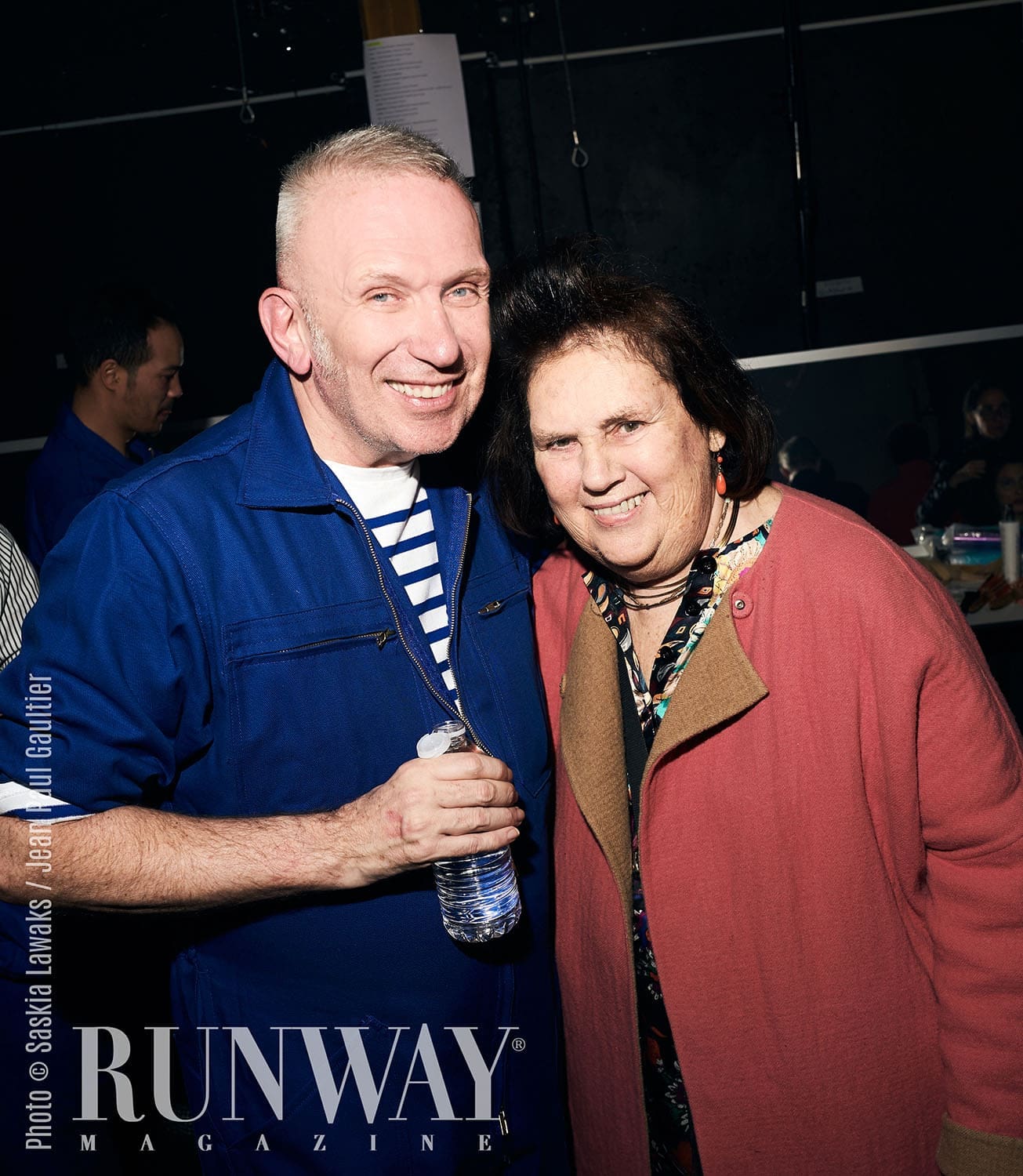 Jean Paul Gaultier, Suzy Menkes by RUNWAY MAGAZINE