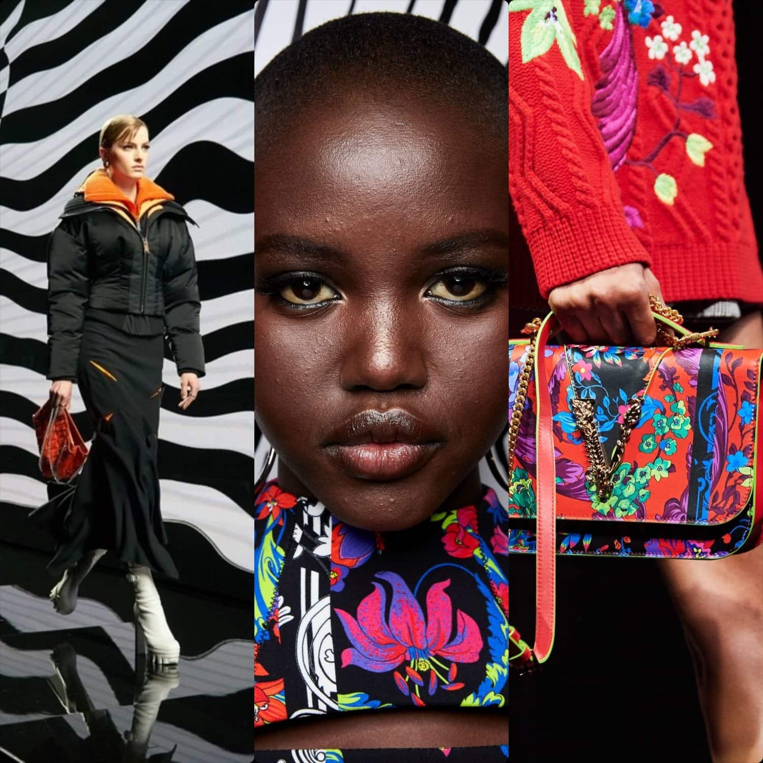 Versace outono-inverno 2020-2021 Milão por RUNWAY MAGAZINE