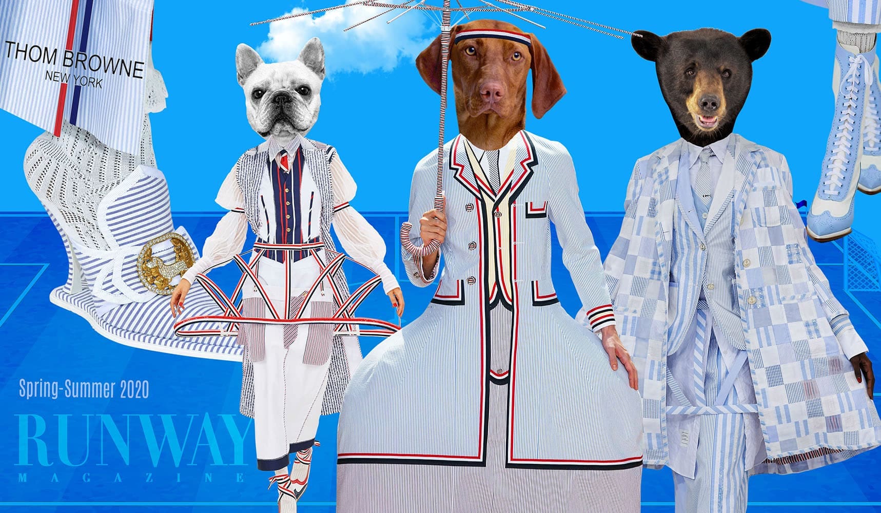 Thom Browne Frühling-Sommer 2020 by RUNWAY MAGAZIN