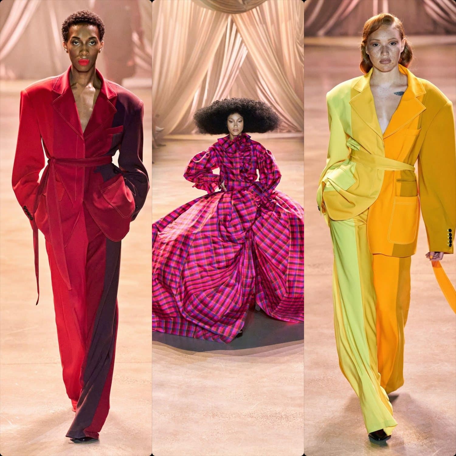 Christopher John Rogers outono-inverno 2020-2021 Nova York por RUNWAY MAGAZINE