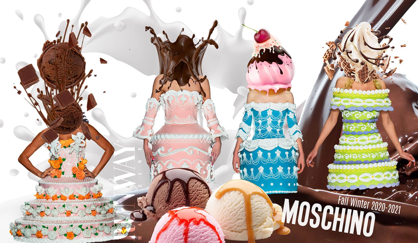Moschino Herbst-Winter 2020-2021 von RUNWAY MAGAZIN