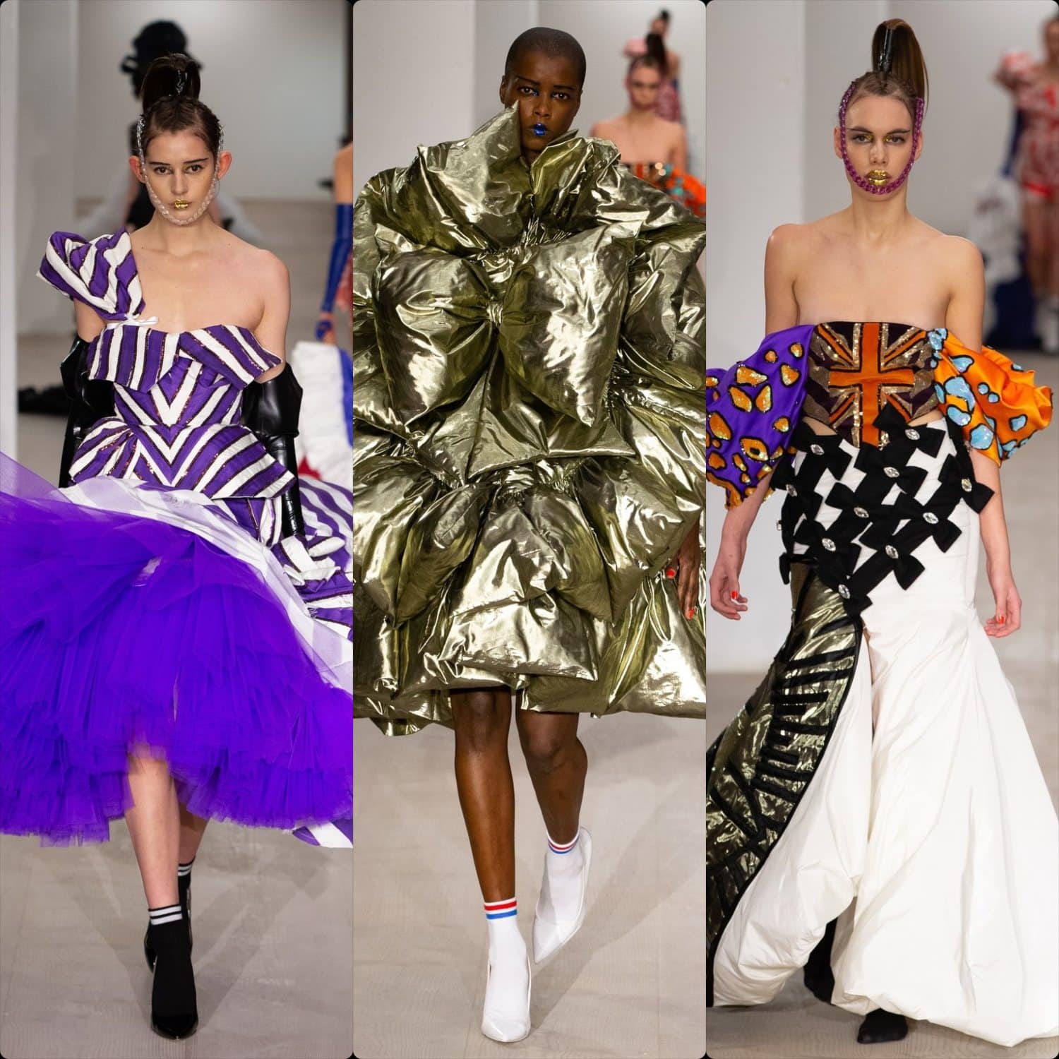 ON|OFF 秋冬コレクション 2020-2021 ロンドン RUNWAY マガジン