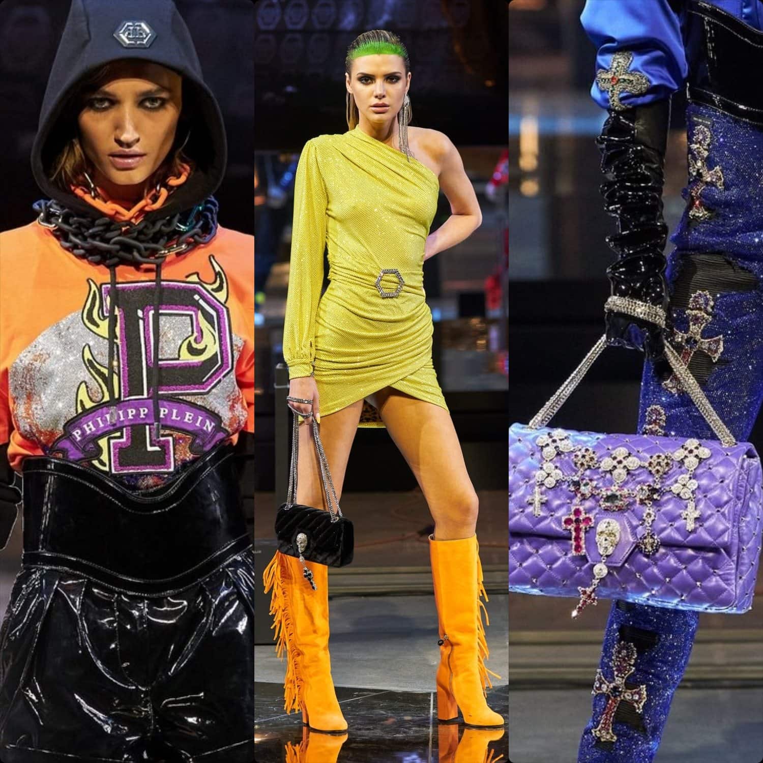 Philipp Plein outono-inverno 2020-2021 Milão por RUNWAY MAGAZINE