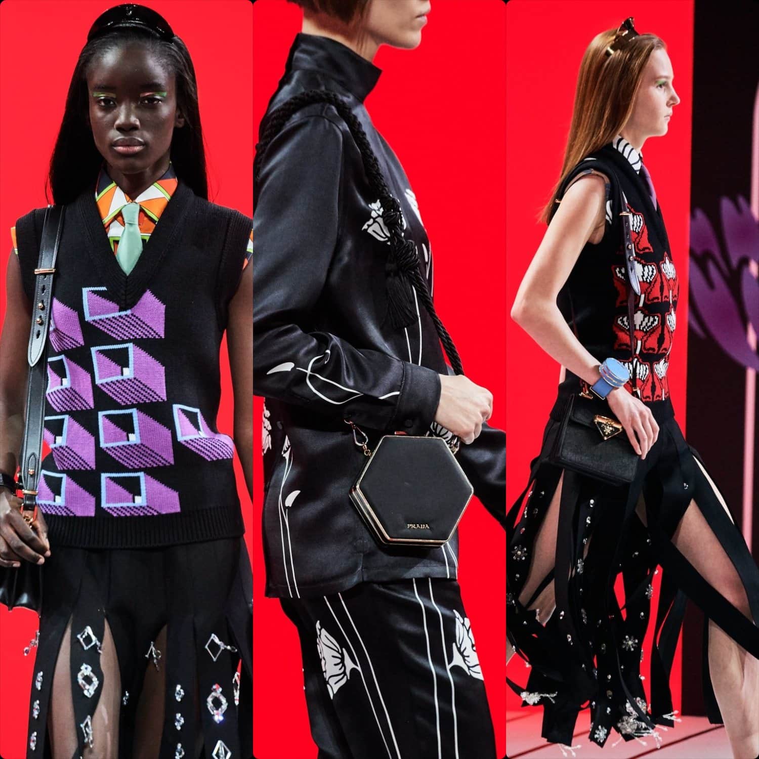 Prada outono-inverno 2020-2021 Milão por RUNWAY MAGAZINE