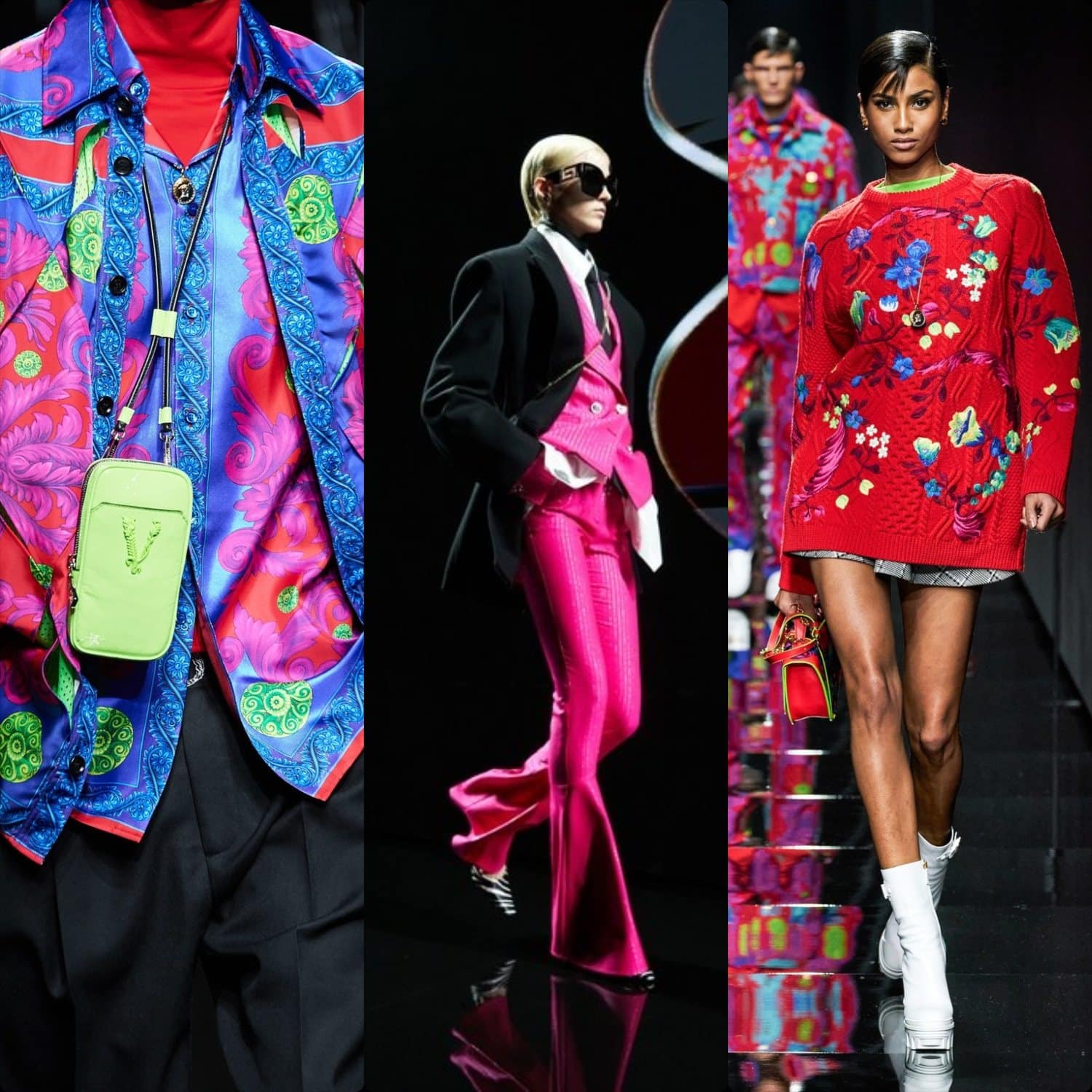 Versace outono-inverno 2020-2021 Milão por RUNWAY MAGAZINE