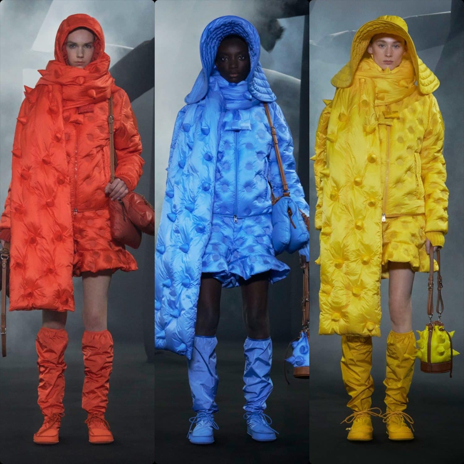 Moncler 1 JW Anderson outono-inverno 2020-2021 Milão por RUNWAY MAGAZINE
