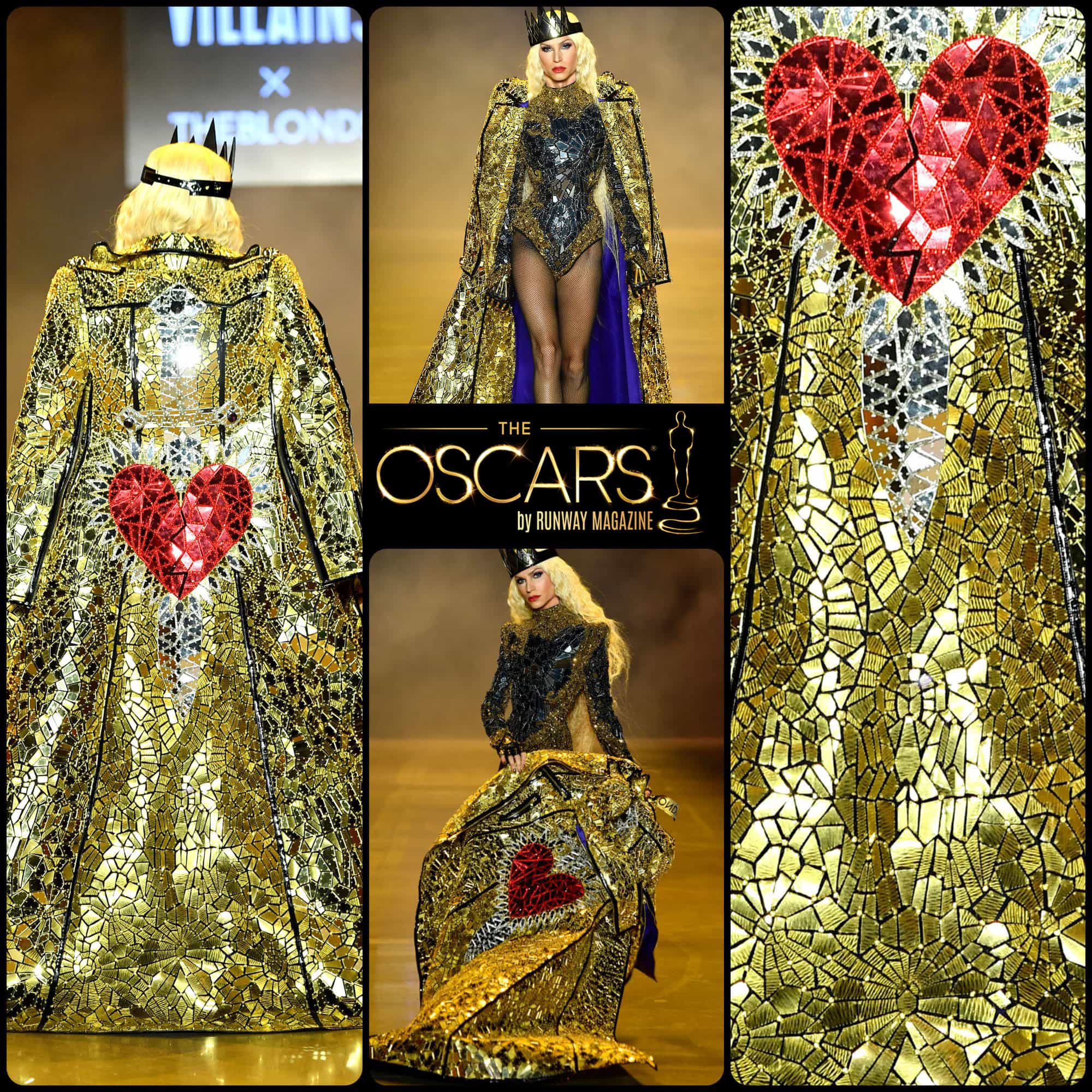 Oscars 2020 Billy Porter coat by THE BLONDS SS 2019 Disney Villains collection - RUNWAY MAGAZINE