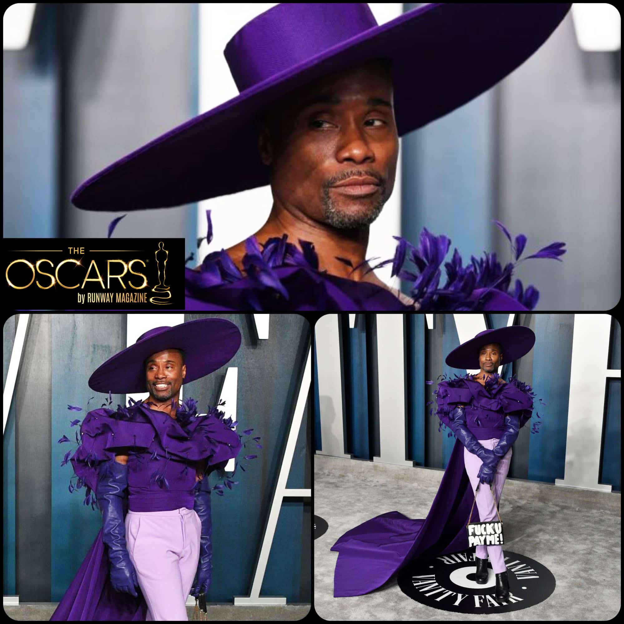 Vanity Fair Oscars 2020 party Billy Porter outfit by RUNWAY MAGAZINE
