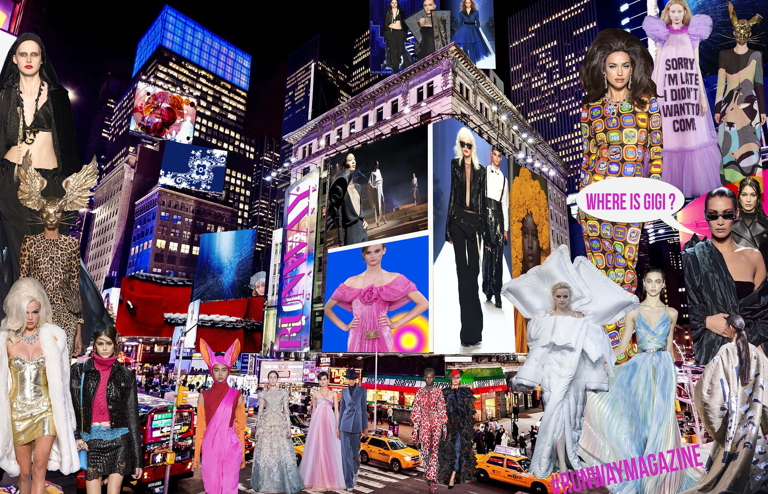 Where is Gigi puzzle by RUNWAY MAGAZINE