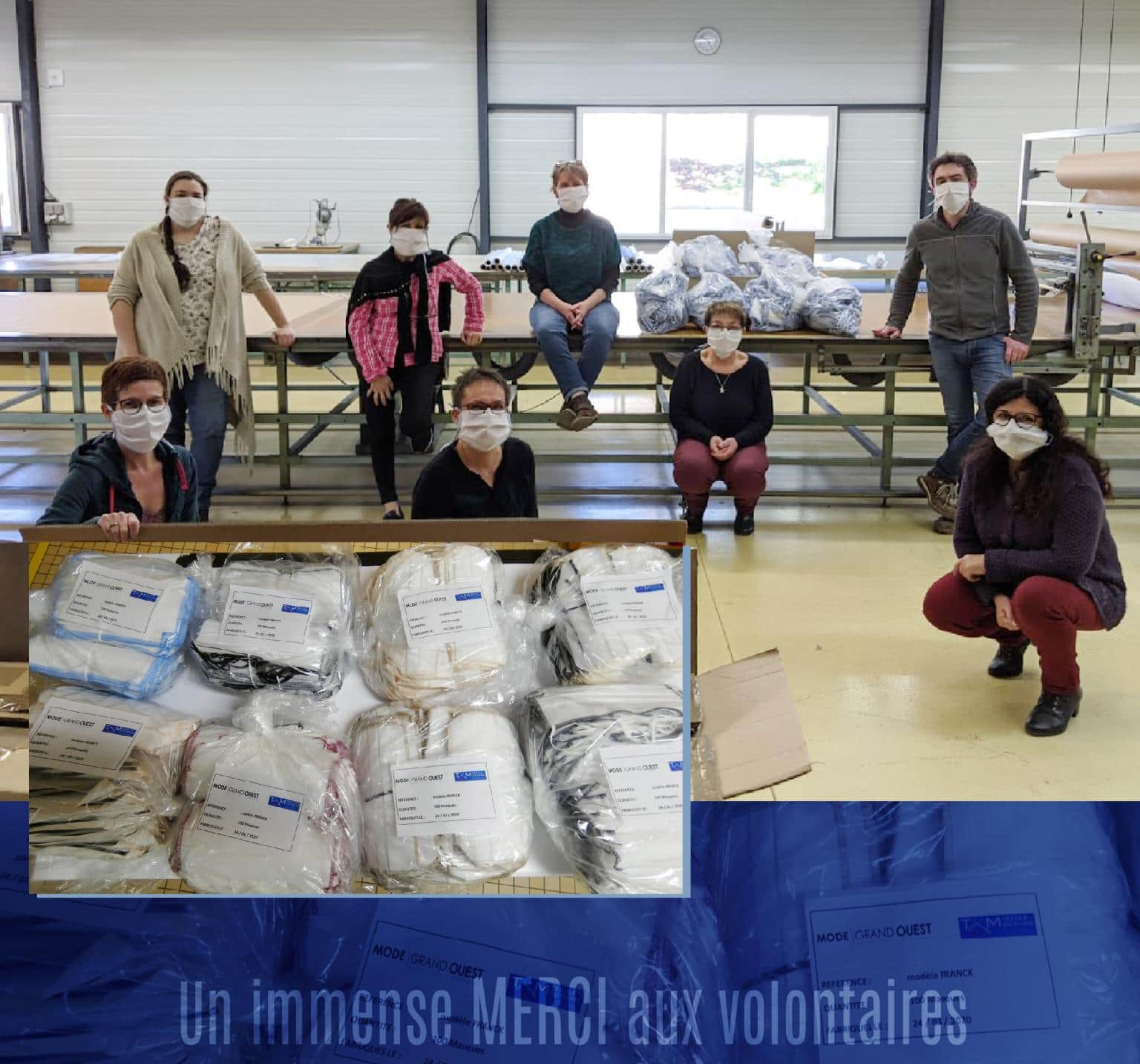Сеть MODE GRAND OUEST, Текстильная промышленность, HABILLEMENT - MAROQUINERIE