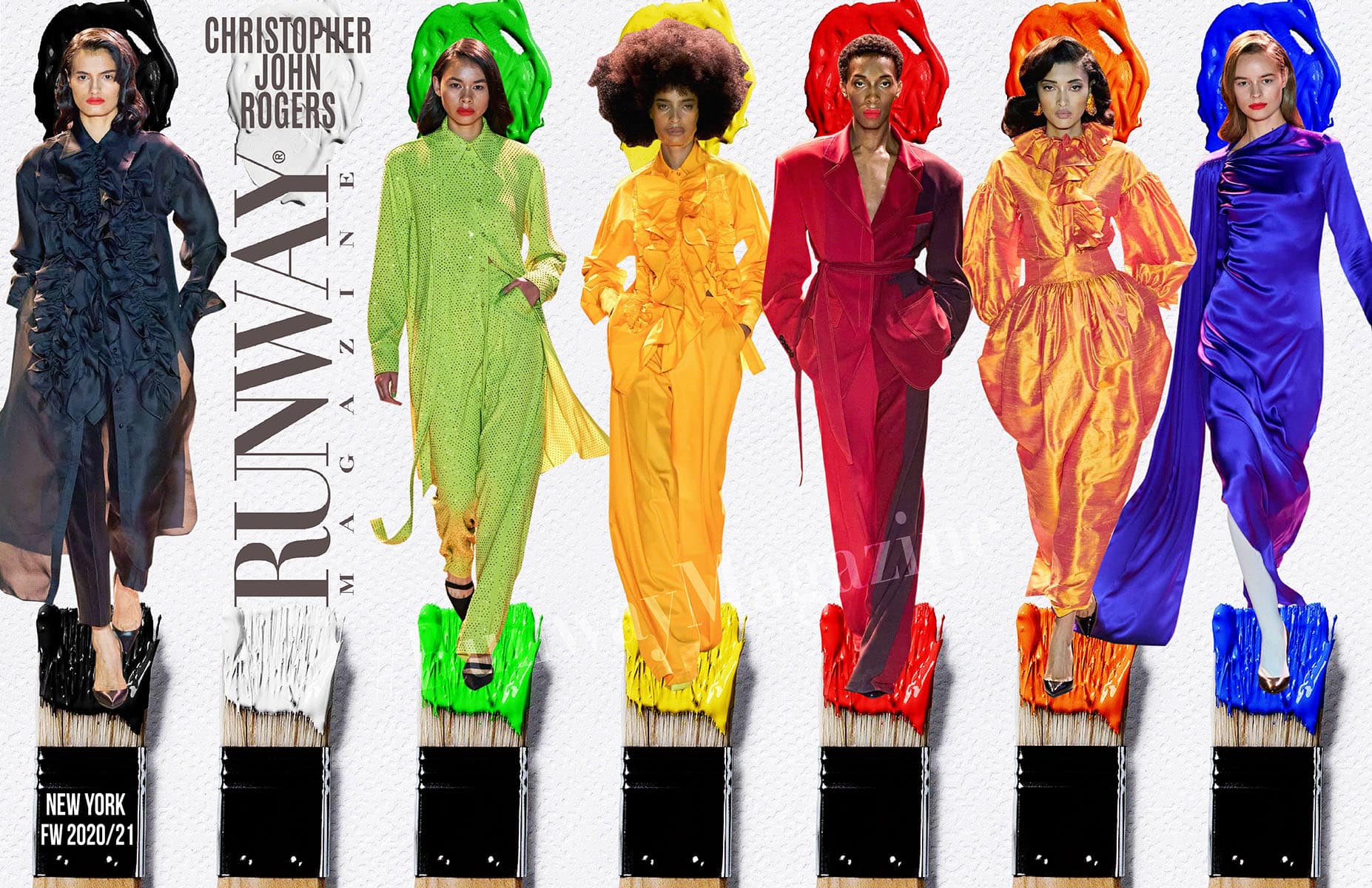 Christopher John Rogers -Fall-Winter 2020-2021 New York by RUNWAY MAGAZINE