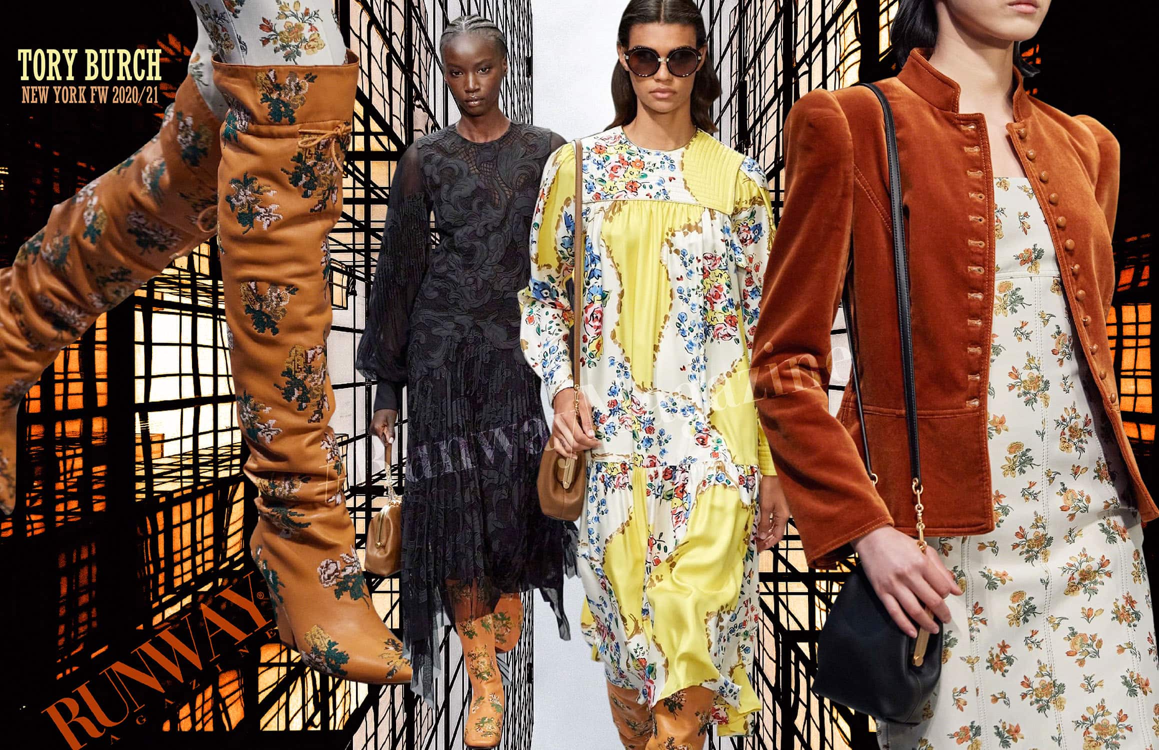 TORY BURCH Otoño-Invierno 2020-2021 Nueva York por RUNWAY REVISTA