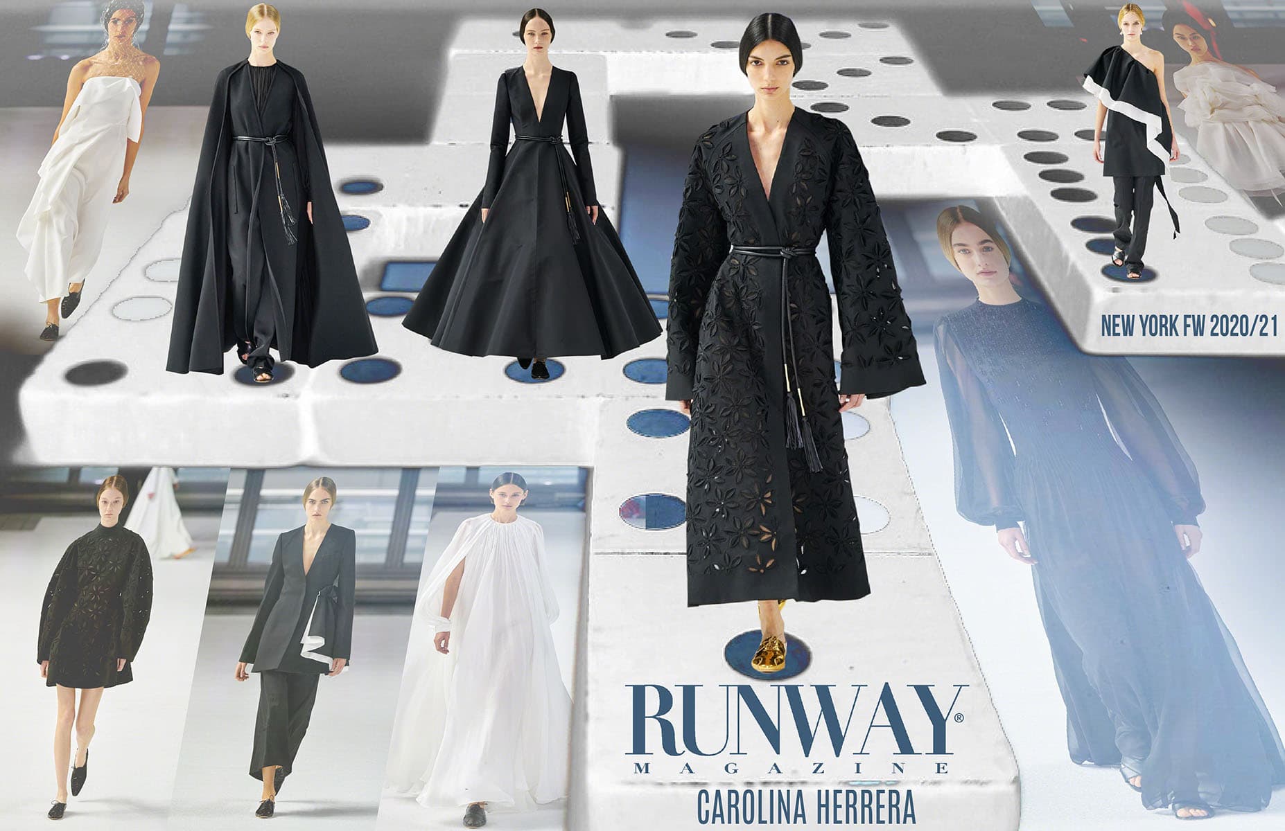 Carolina Herrera Otoño-Invierno 2020-2021 Nueva York por RUNWAY REVISTA