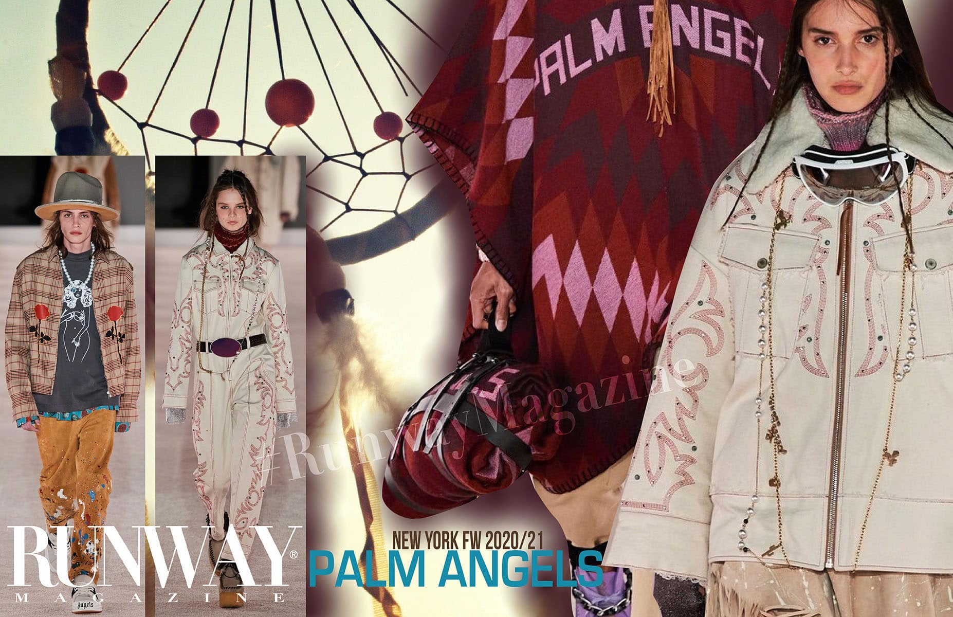 Palm Angels Automne-Hiver 2020-2021 New York d'ici RUNWAY MAGAZINE