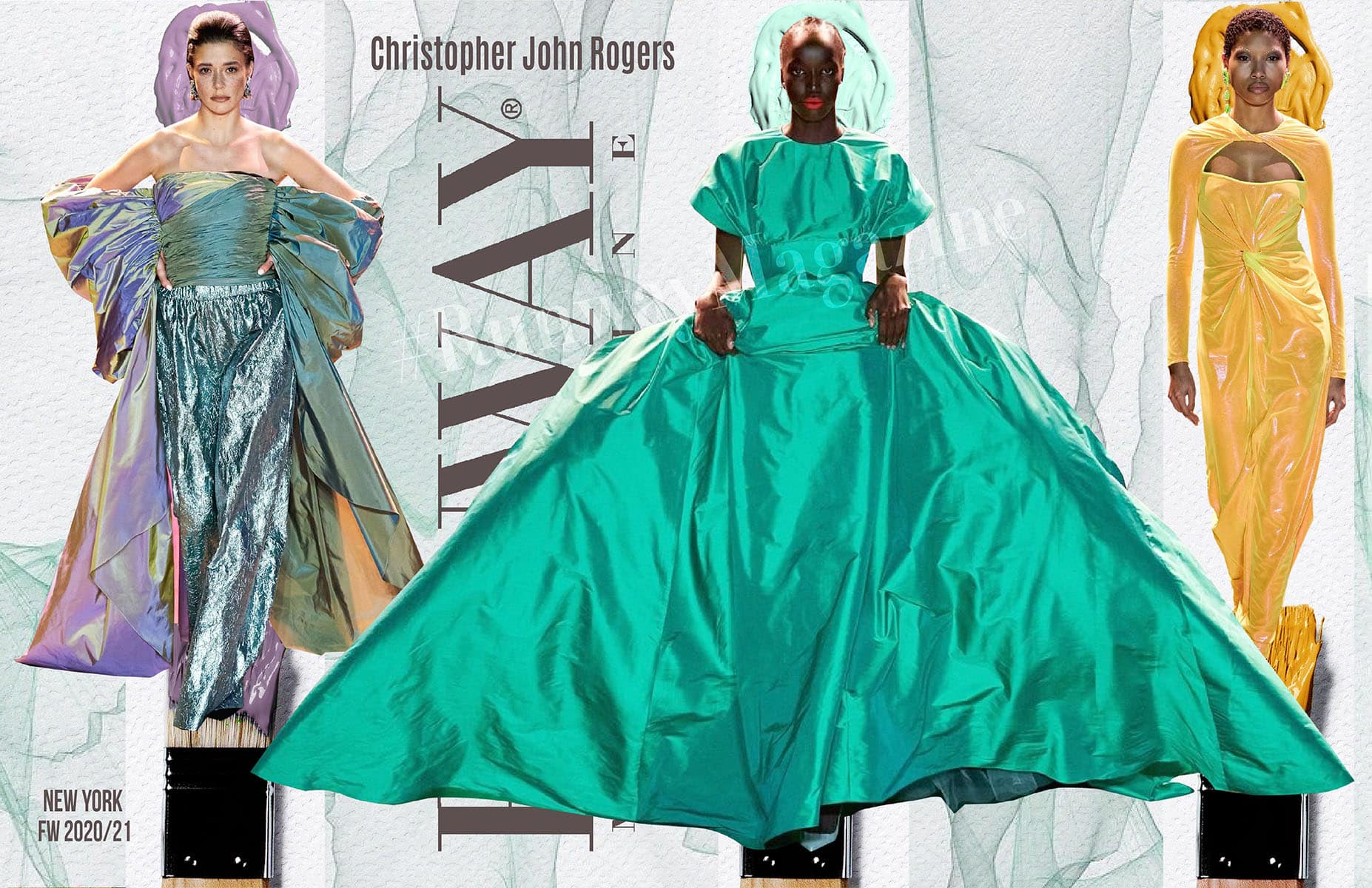 Christopher John Rogers -Fall-Winter 2020-2021 New York by RUNWAY MAGAZINE