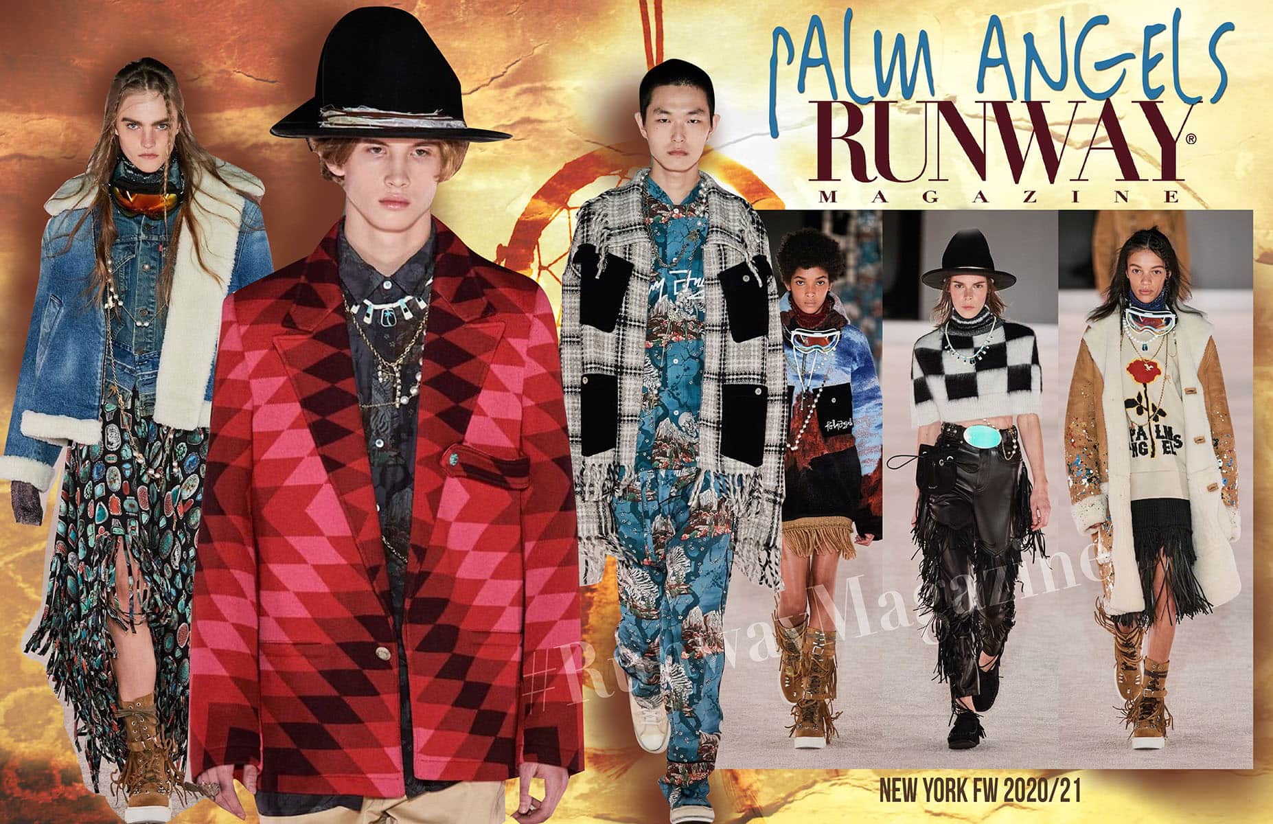 Palm Angels Automne-Hiver 2020-2021 New York d'ici RUNWAY MAGAZINE